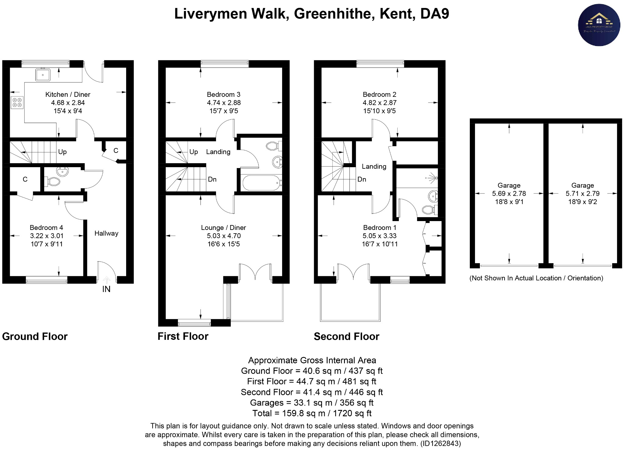 17, Liverymen Walk, Greenhithe floorplan
