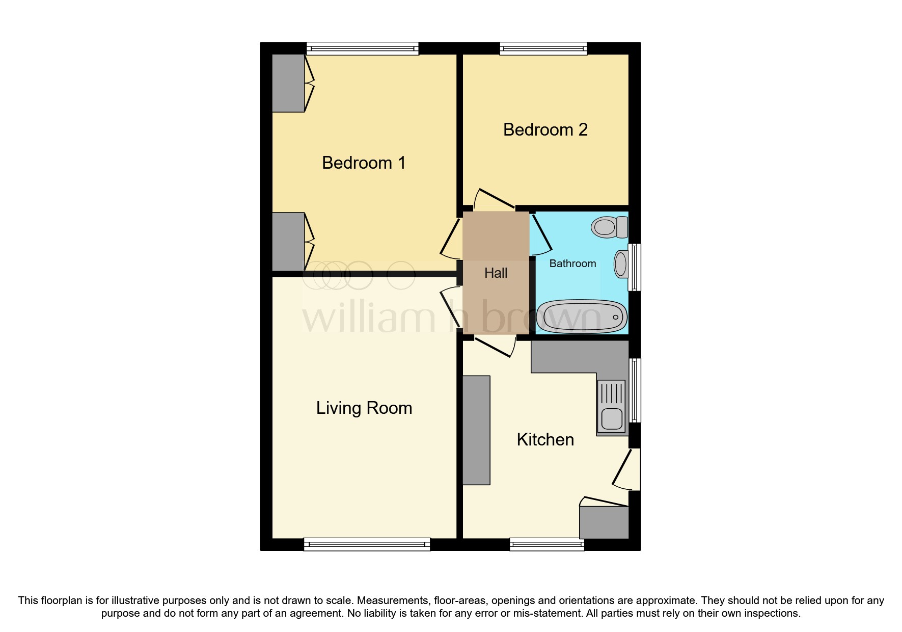 Hanson Road, Meltham, Holmfirth HD9, 2 bedroom semidetached bungalow