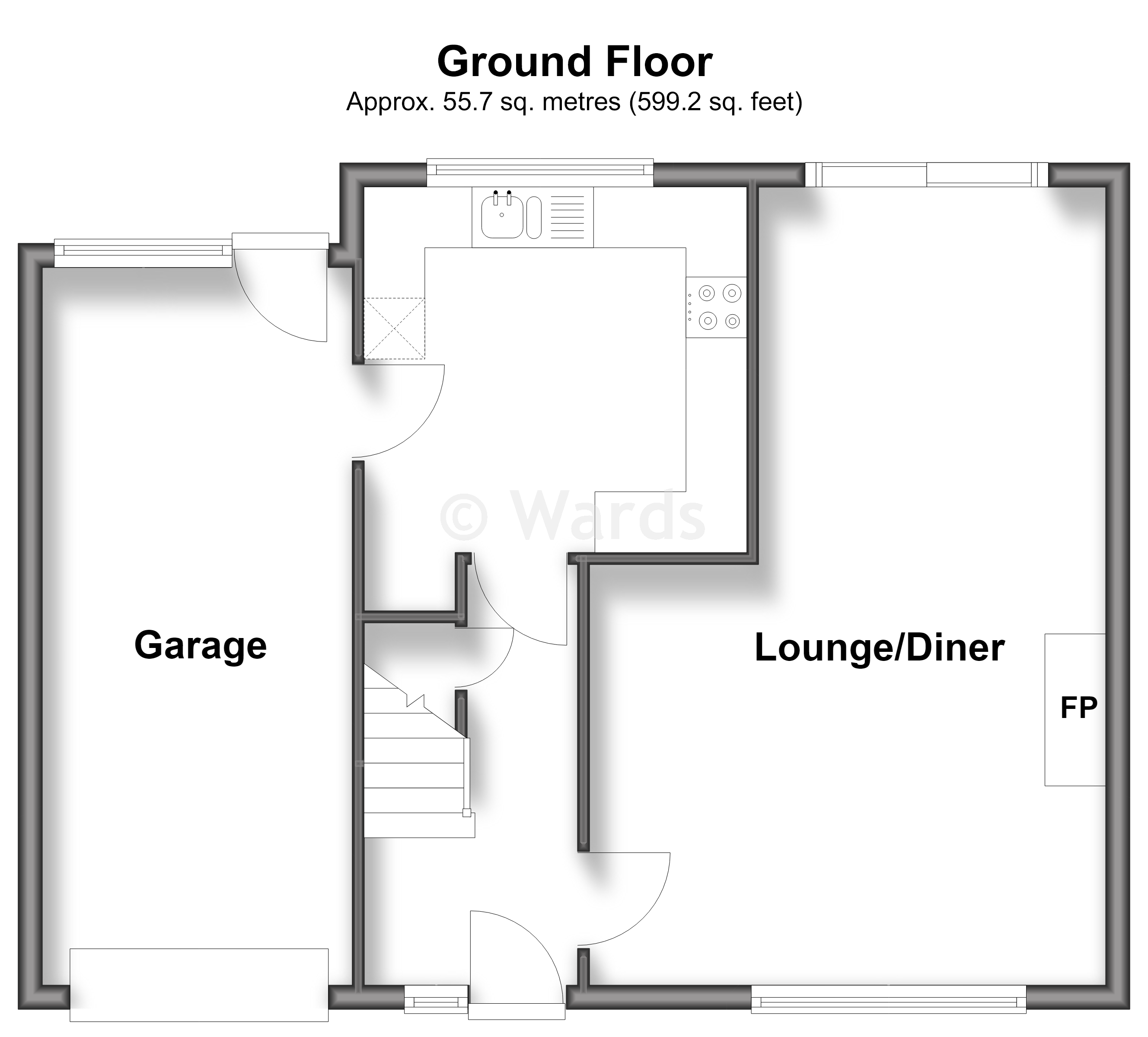 23, Gatland Lane, Maidstone floorplan