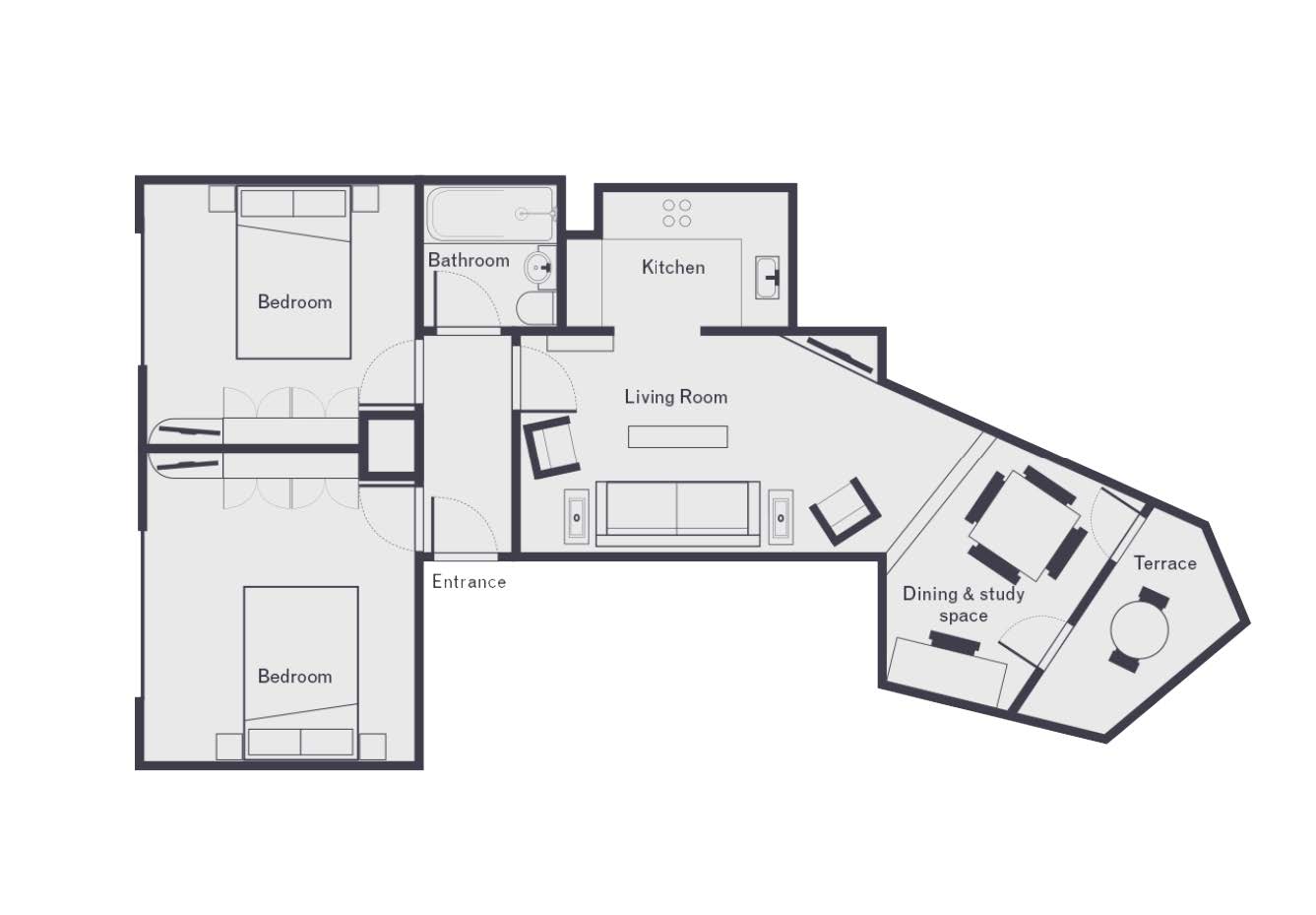 Apartment 12, 5, Maddox Street, London floorplan