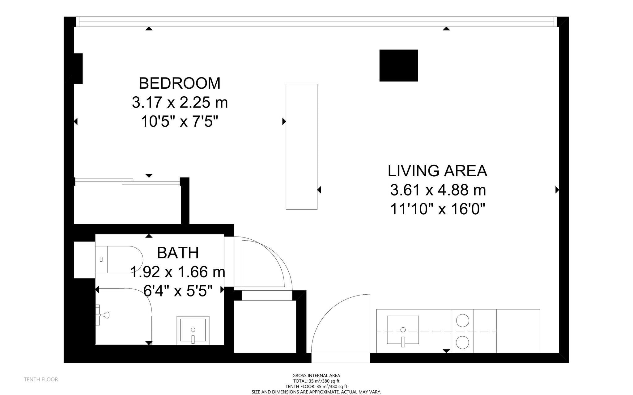 Olympic Way, Wembley floorplan
