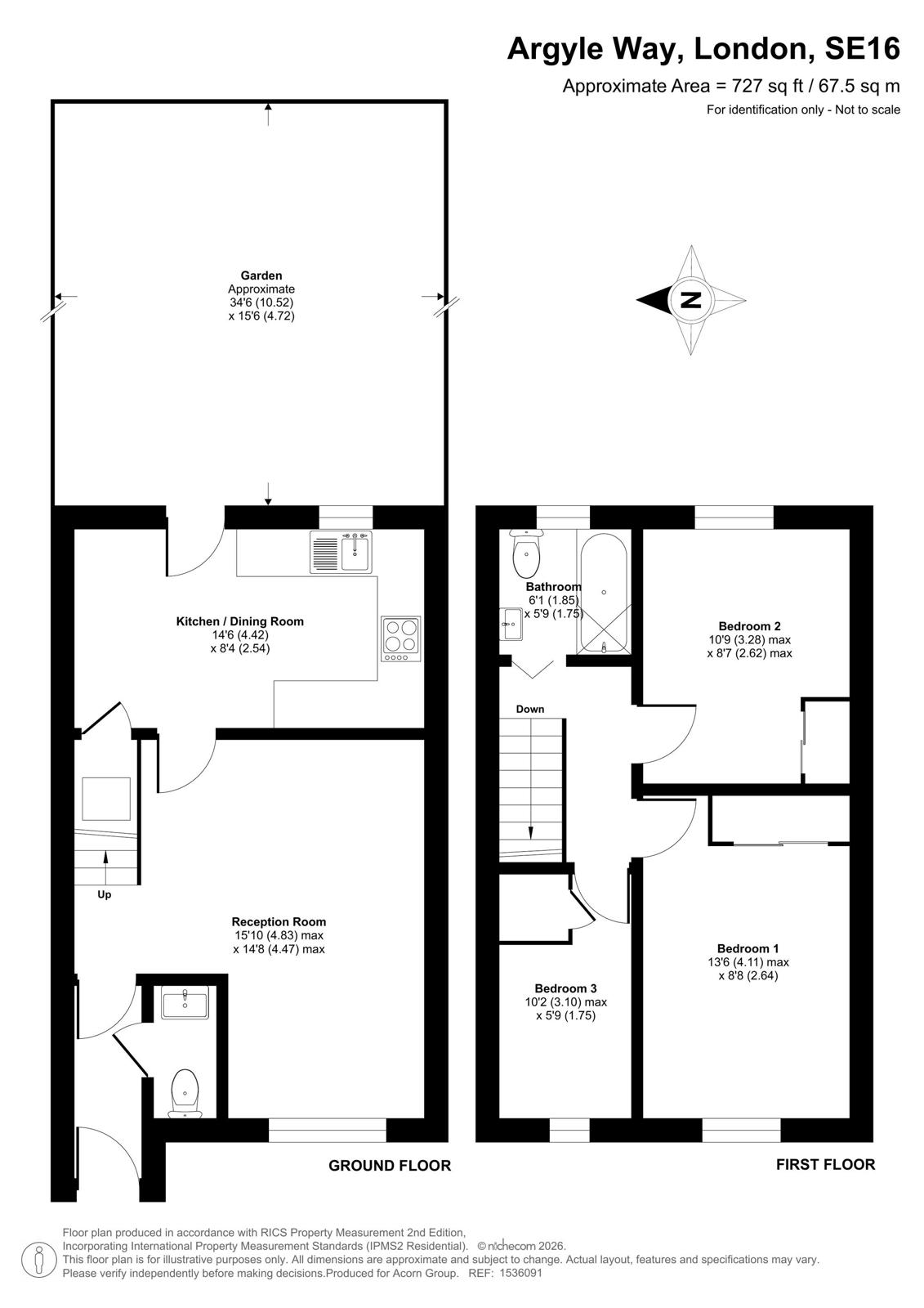 Fallow Court, London floorplan