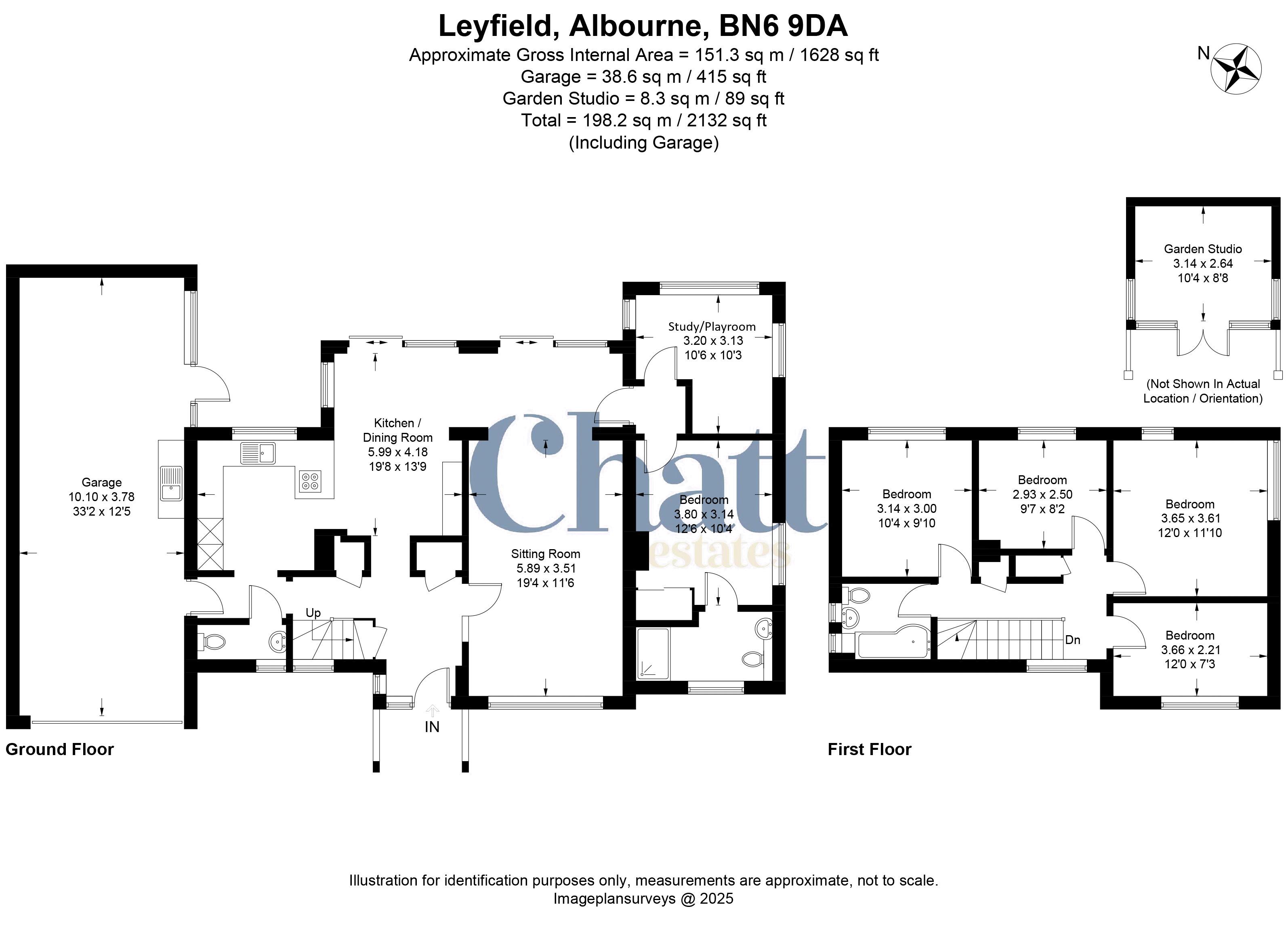 West Winds, 1 Leyfield, Hassocks floorplan