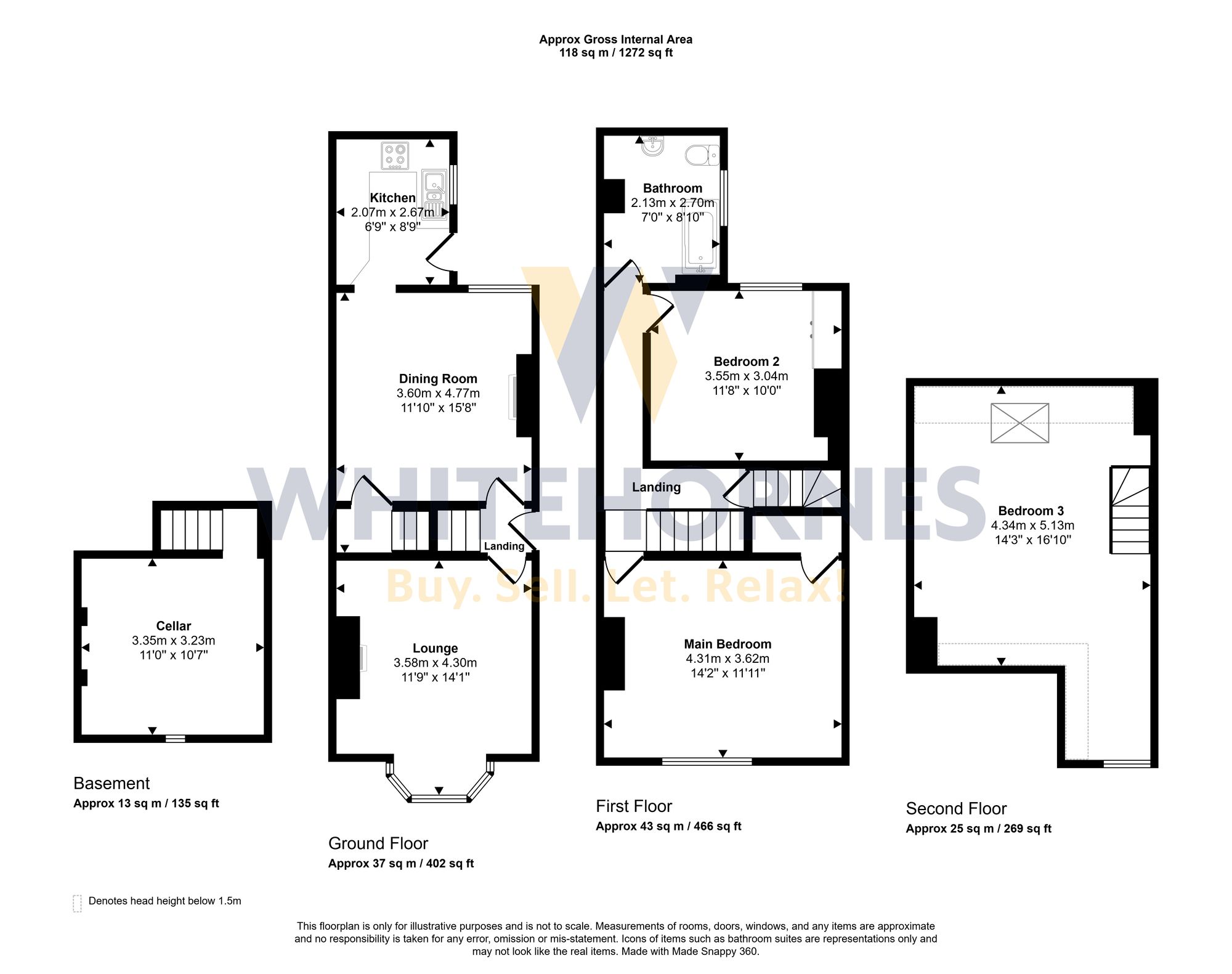 185 Sharrow Vale Road, Sheffield floorplan