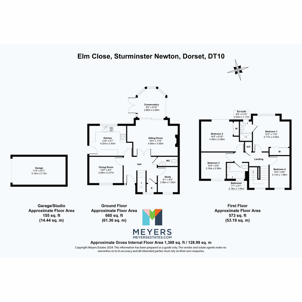 19, Elm Close, Sturminster Newton floorplan