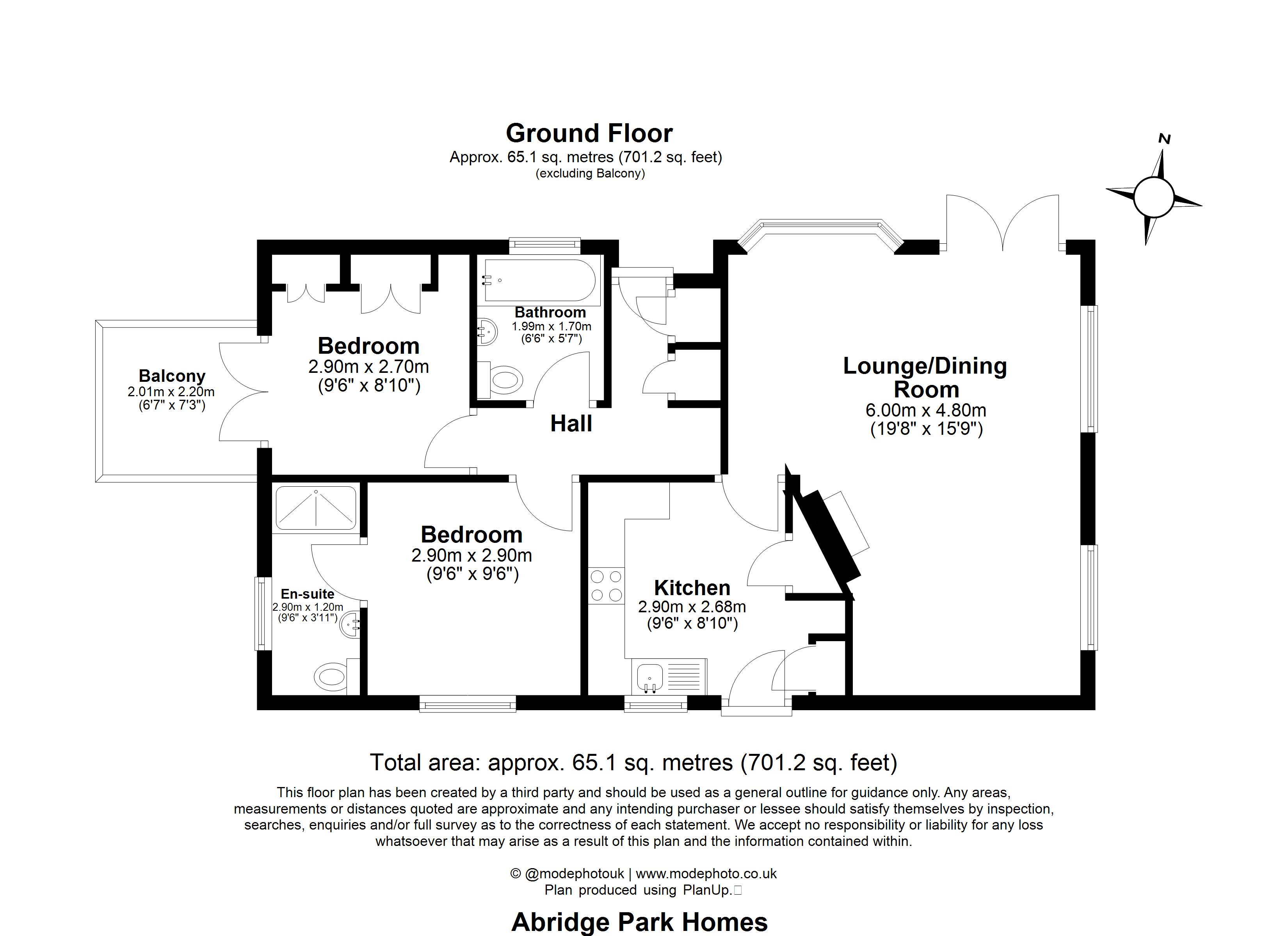 29, Abridge Park, Abridge, Romford floorplan