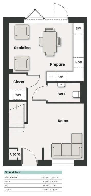 Plot 154 Avocado, Abb Scott Lane, Bradford floorplan