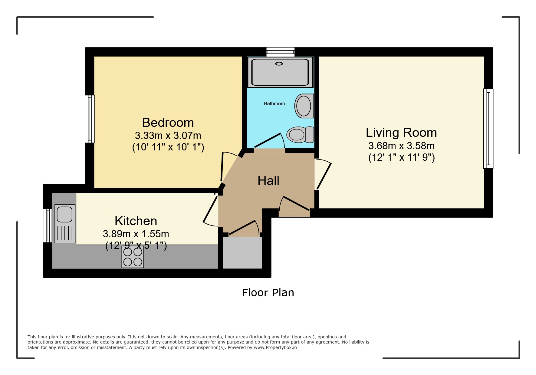 8, Lymington Court, Watford floorplan