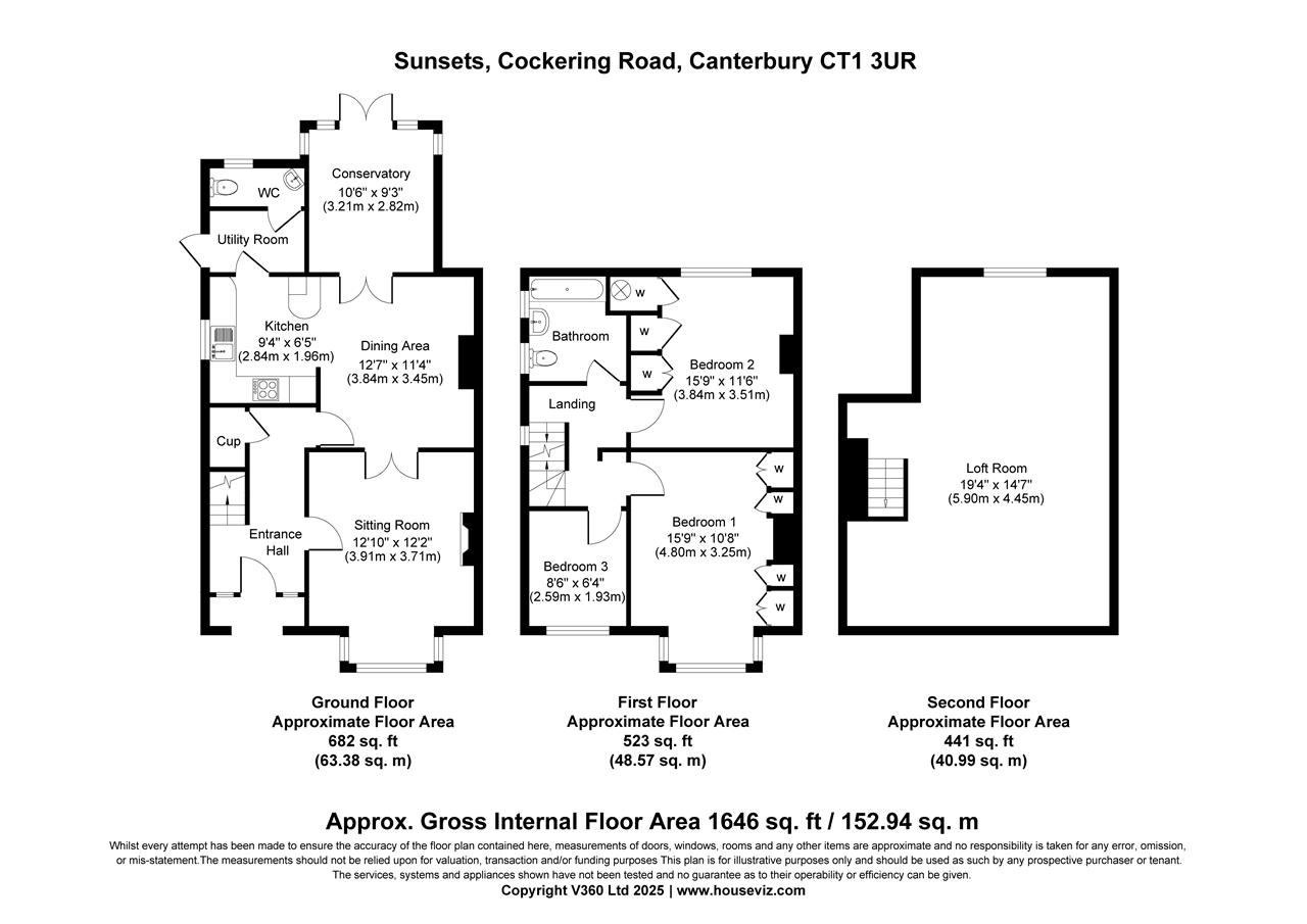 Sunsets, Canterbury floorplan
