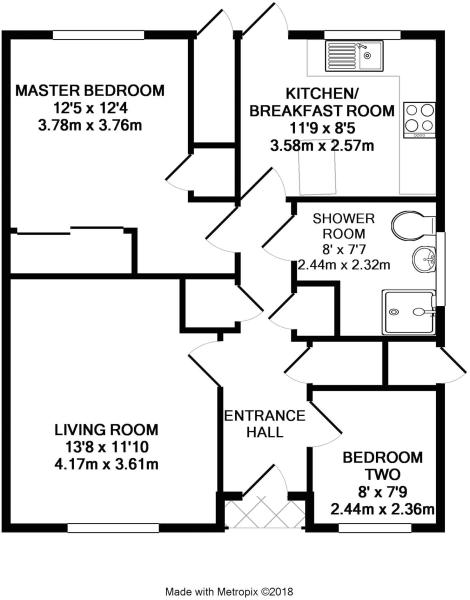 2 Bedrooms Terraced bungalow for sale in Woodside Close, Finchampstead, Wokingham RG40