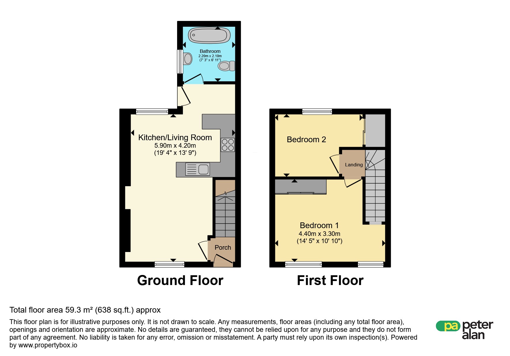 47, Ilan Road, Caerphilly floorplan