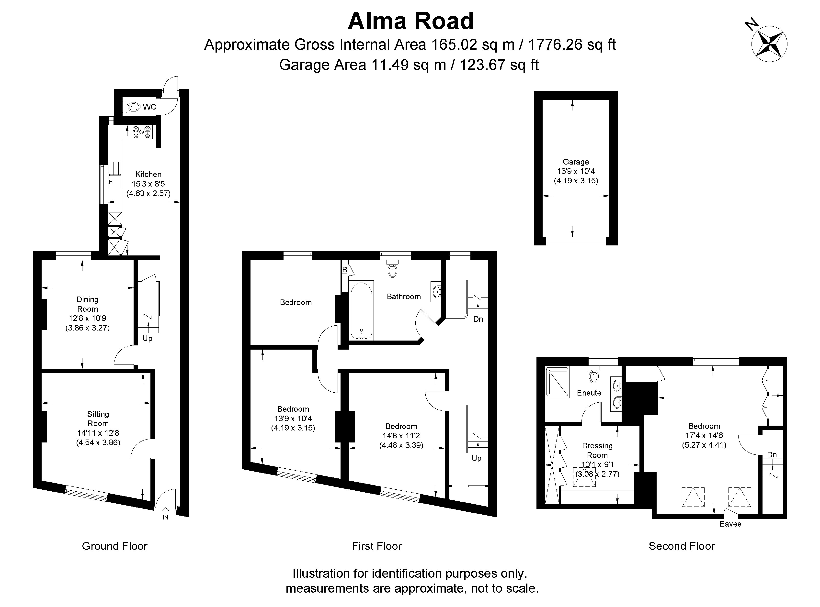 Alma Road, Windsor Town Centre SL4, 4 bedroom end terrace house for
