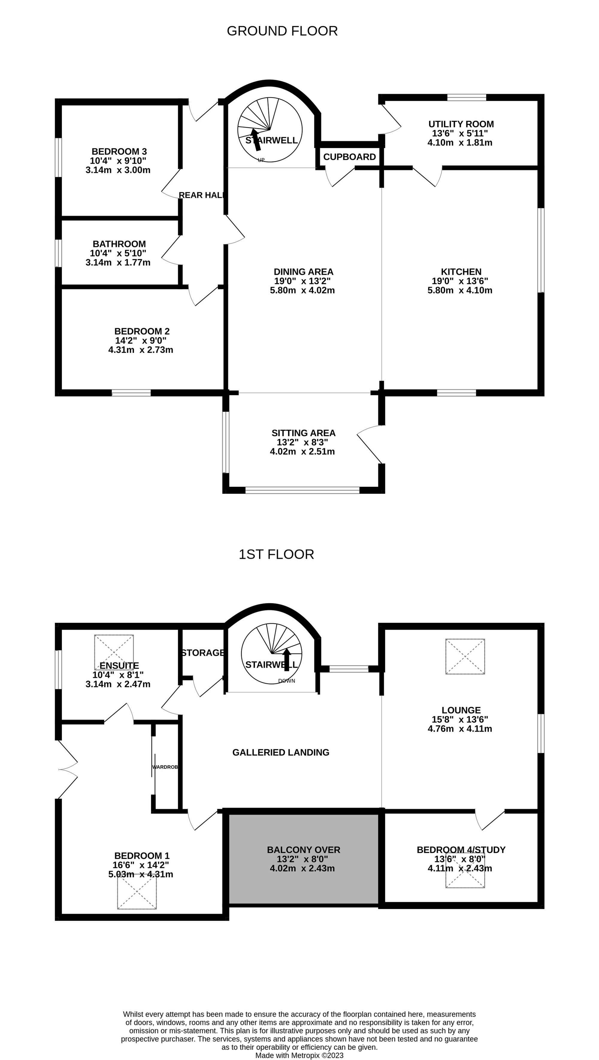 Glenvarloch, Callander floorplan