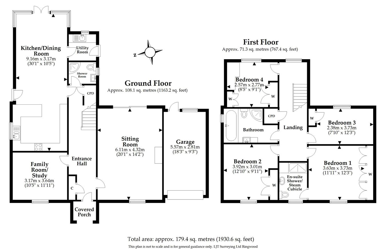 Horseshoe Cottage, Rockford, Ringwood floorplan