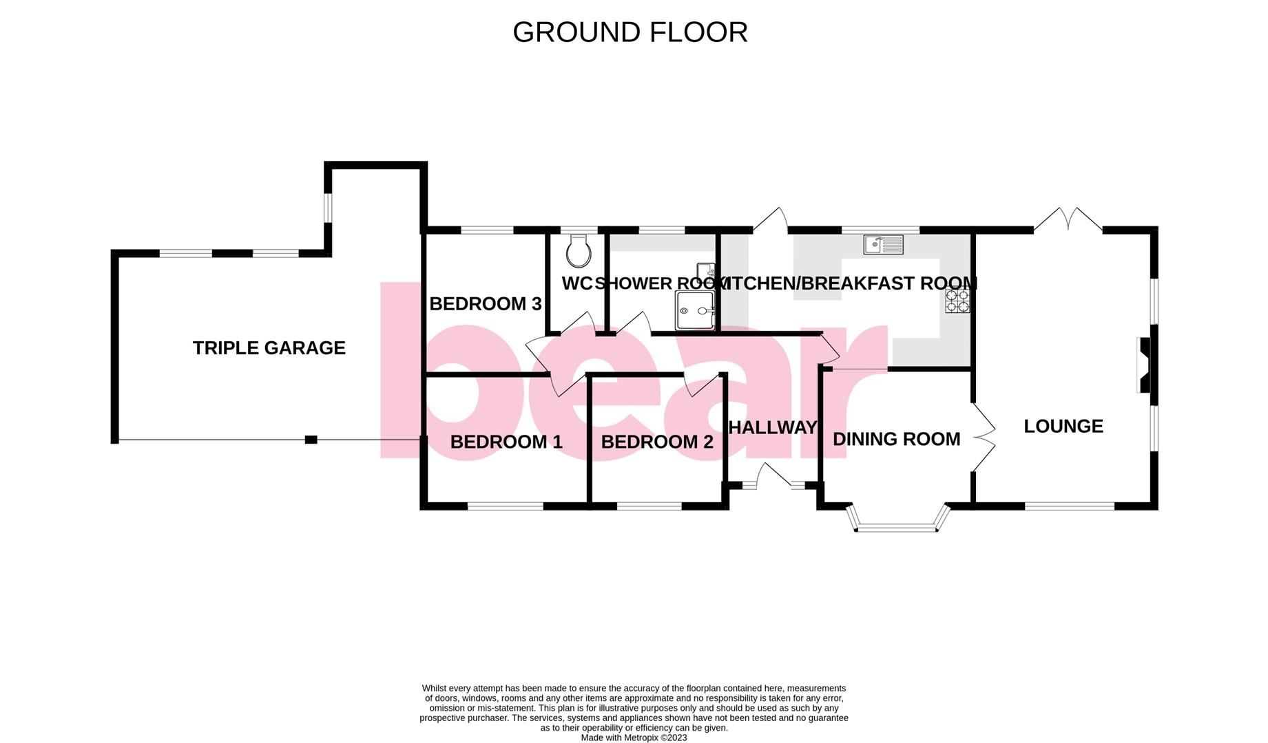 186, Canvey Road, Canvey Island floorplan