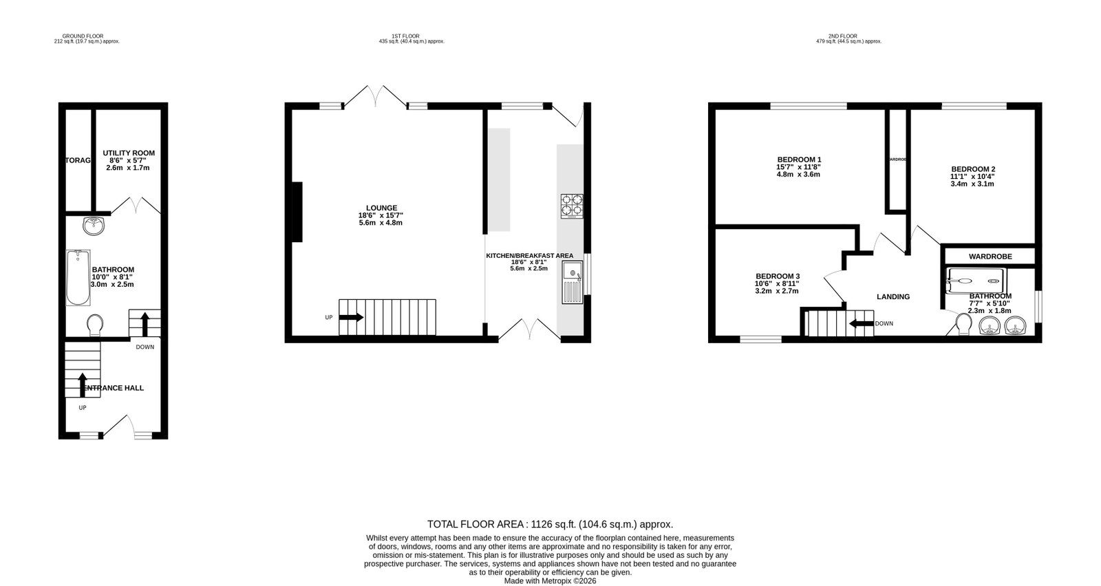 Swansea Road, Swansea floorplan