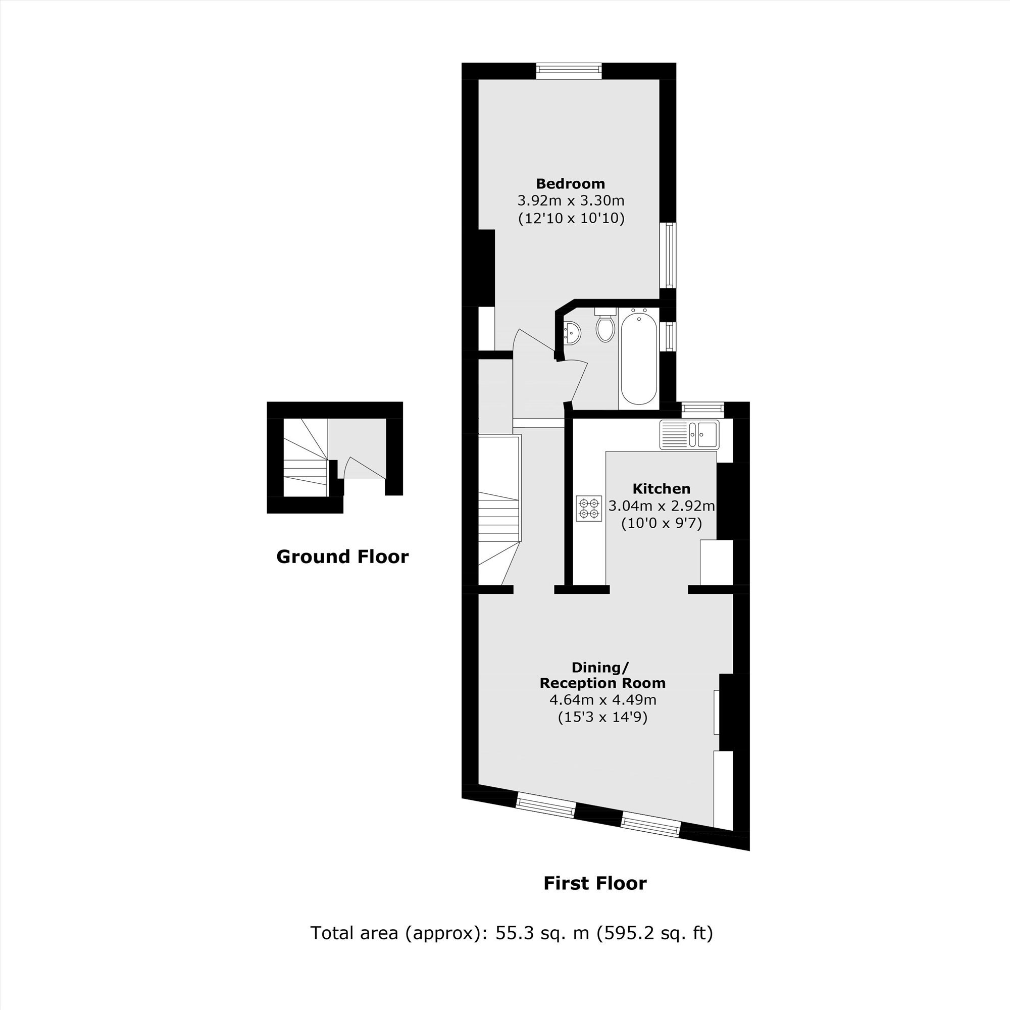 15B, Tolworth Park Road, Surbiton floorplan