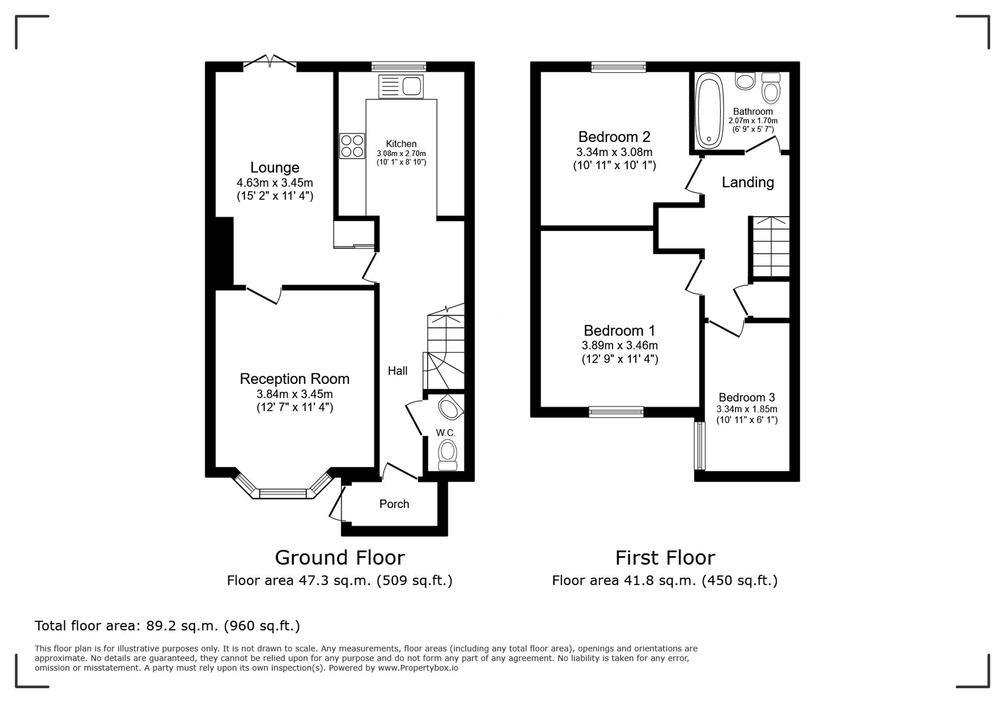 5 Mercury Close, Crawley floorplan