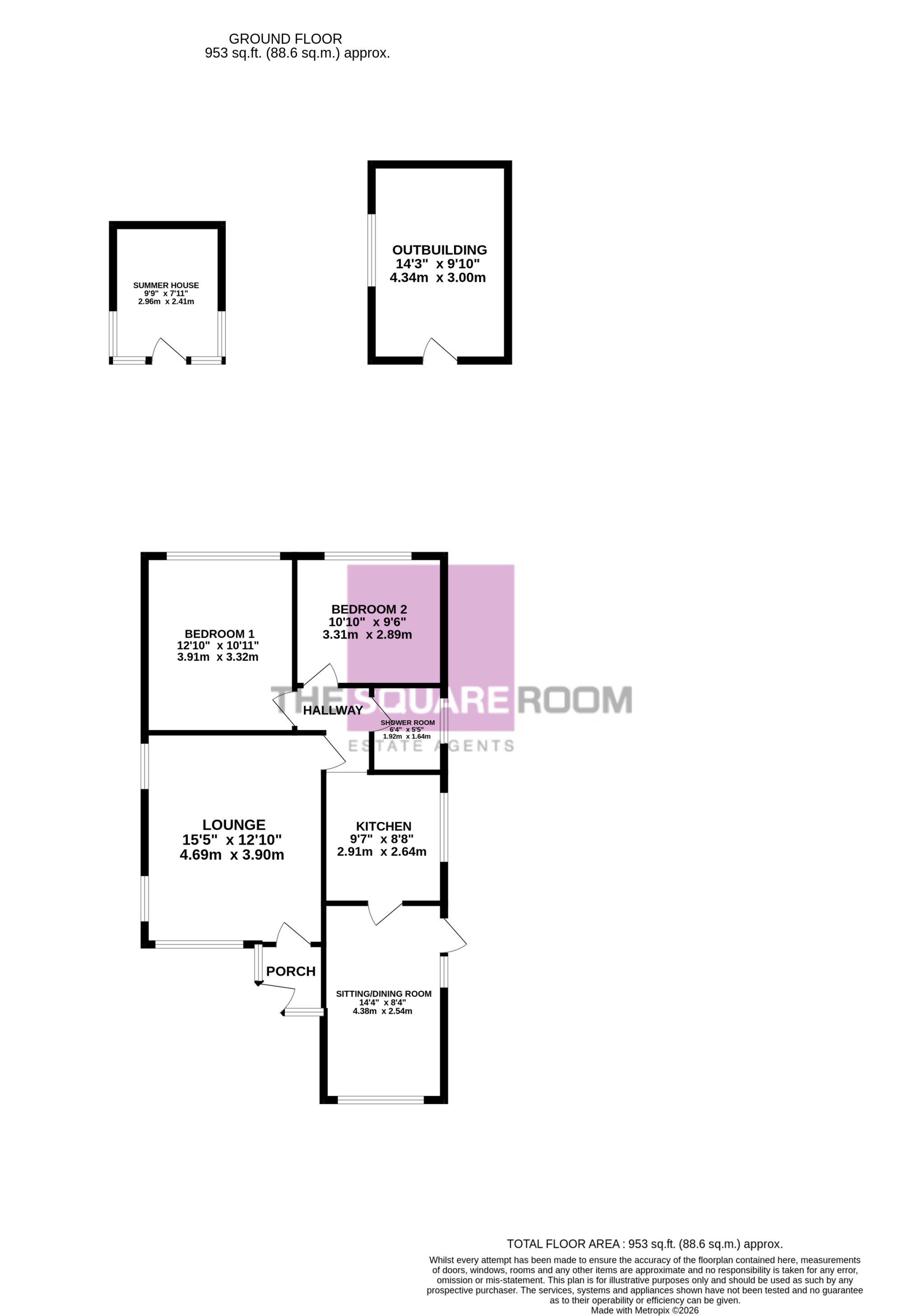 1, Byron Avenue, Thornton floorplan
