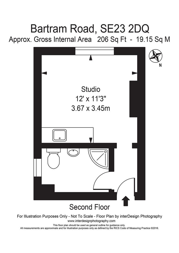 27, Bartram Road, London floorplan