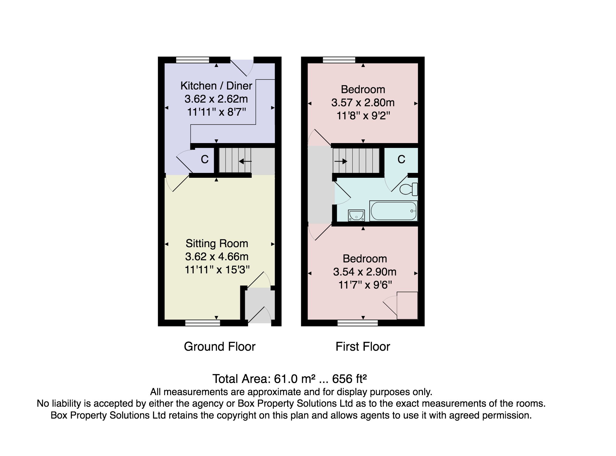 2 Bedrooms Terraced house for sale in Bewerley Road, Harrogate HG1