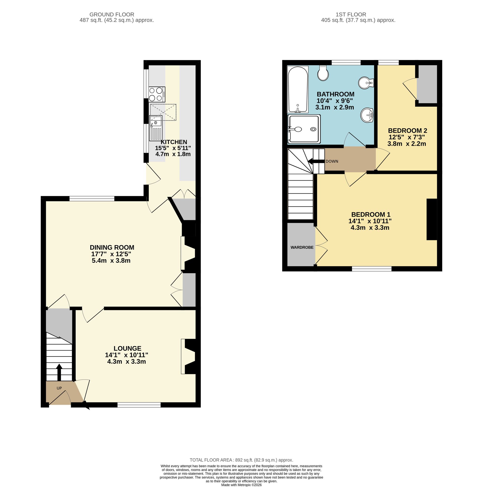 4 Fenton Street, Ilkley floorplan