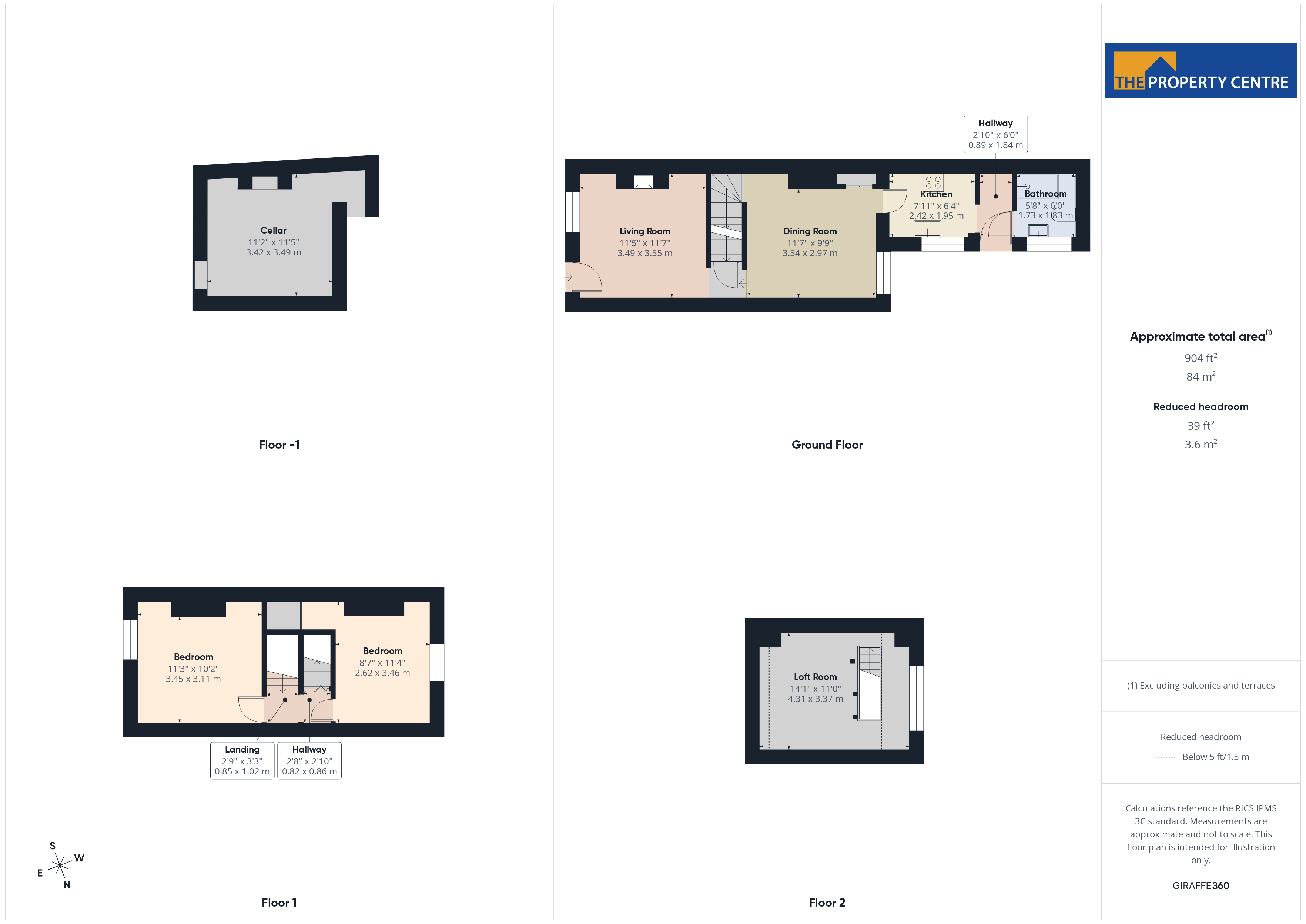 106, Orchard Street, Worcestershire floorplan