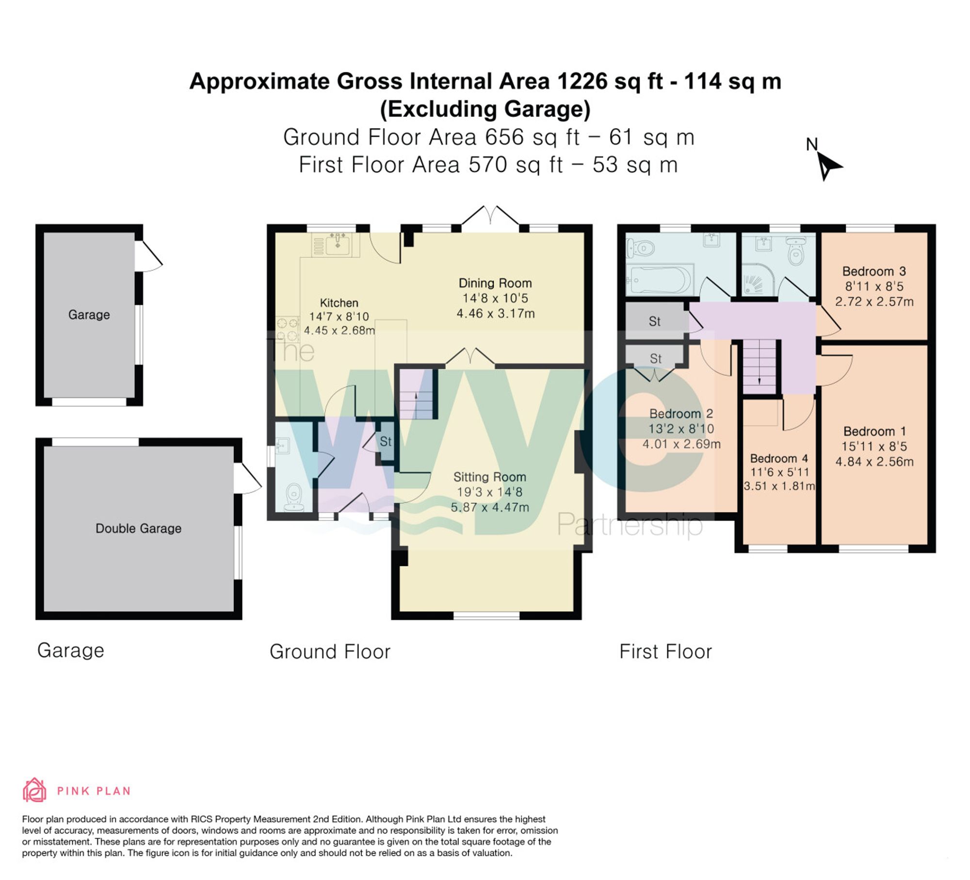 3 Dean Garden Rise, High Wycombe floorplan