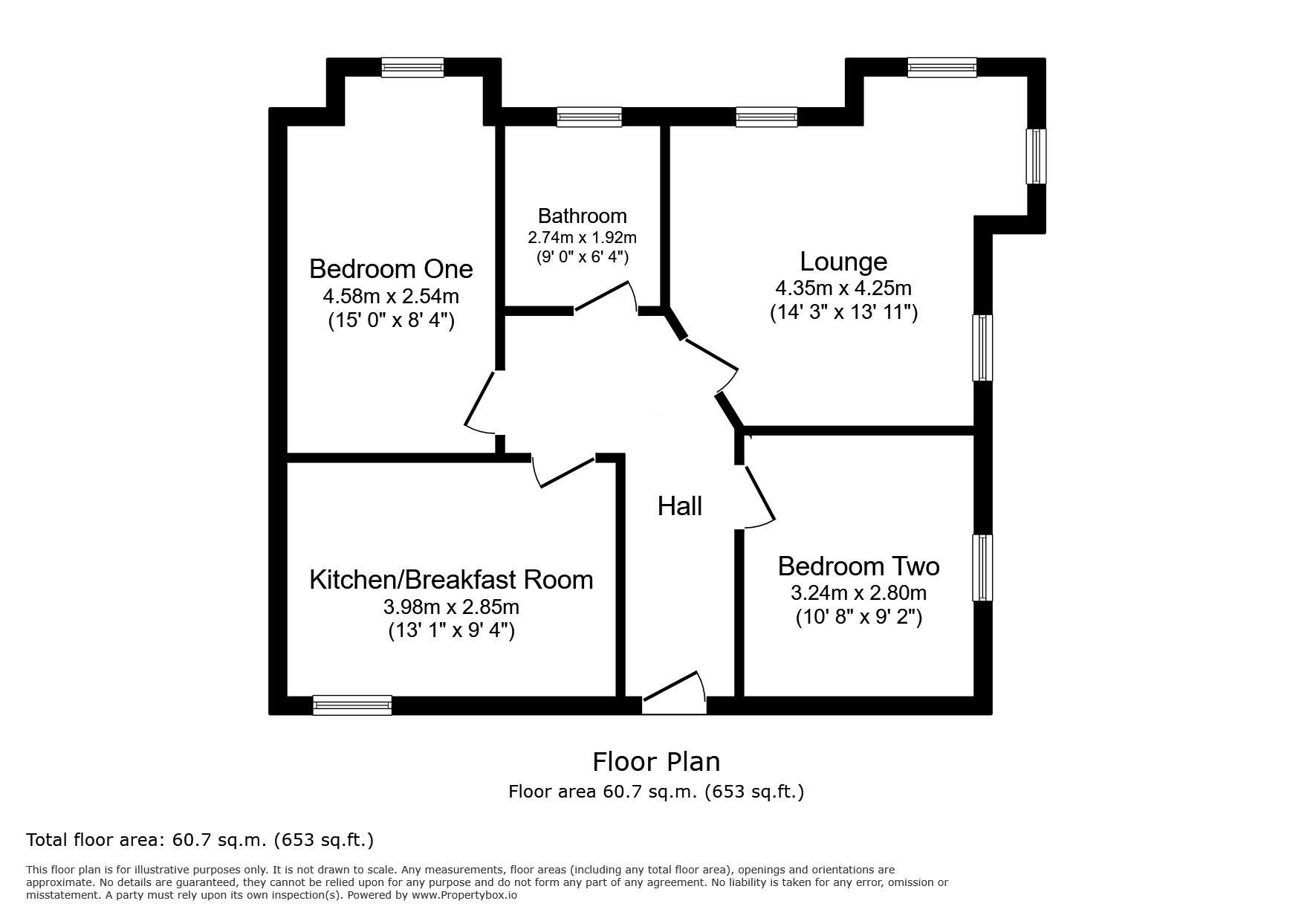 14, Coral Close, Derby floorplan