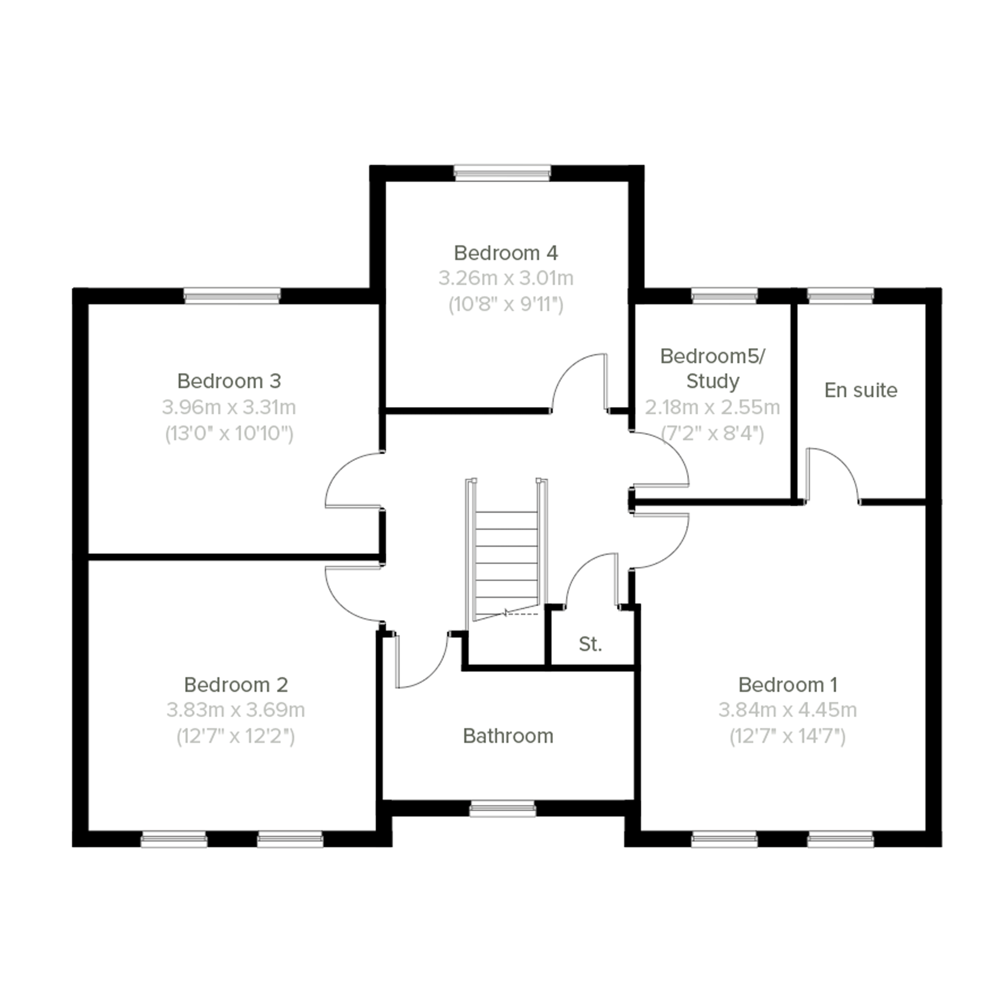 "The Hogarth" at Sterling Way, Shildon DL4, 5 bedroom detached house for sale 61786961