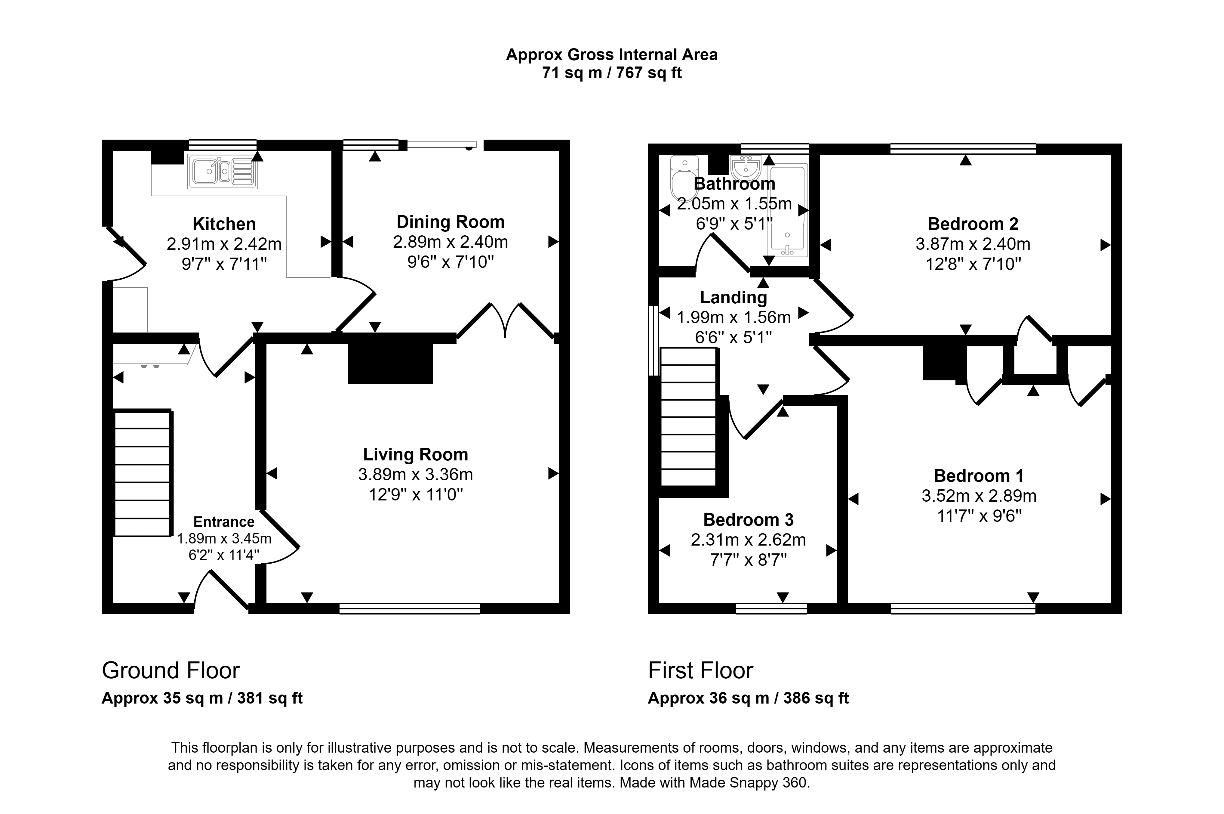 48, Beech Grove, Newcastle upon Tyne floorplan