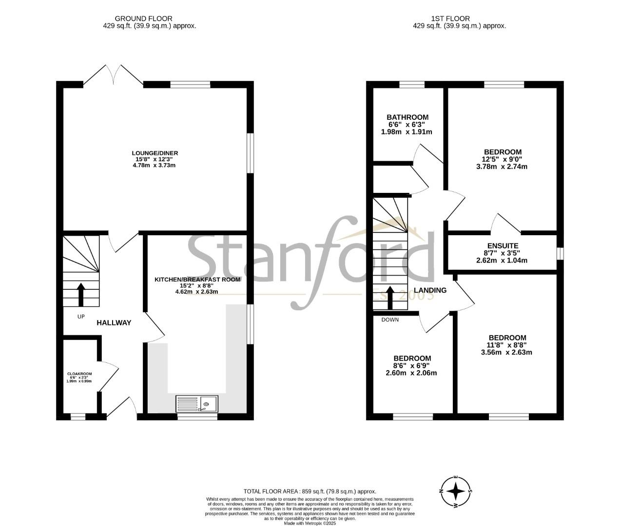 3, Farm Road, Eastleigh floorplan