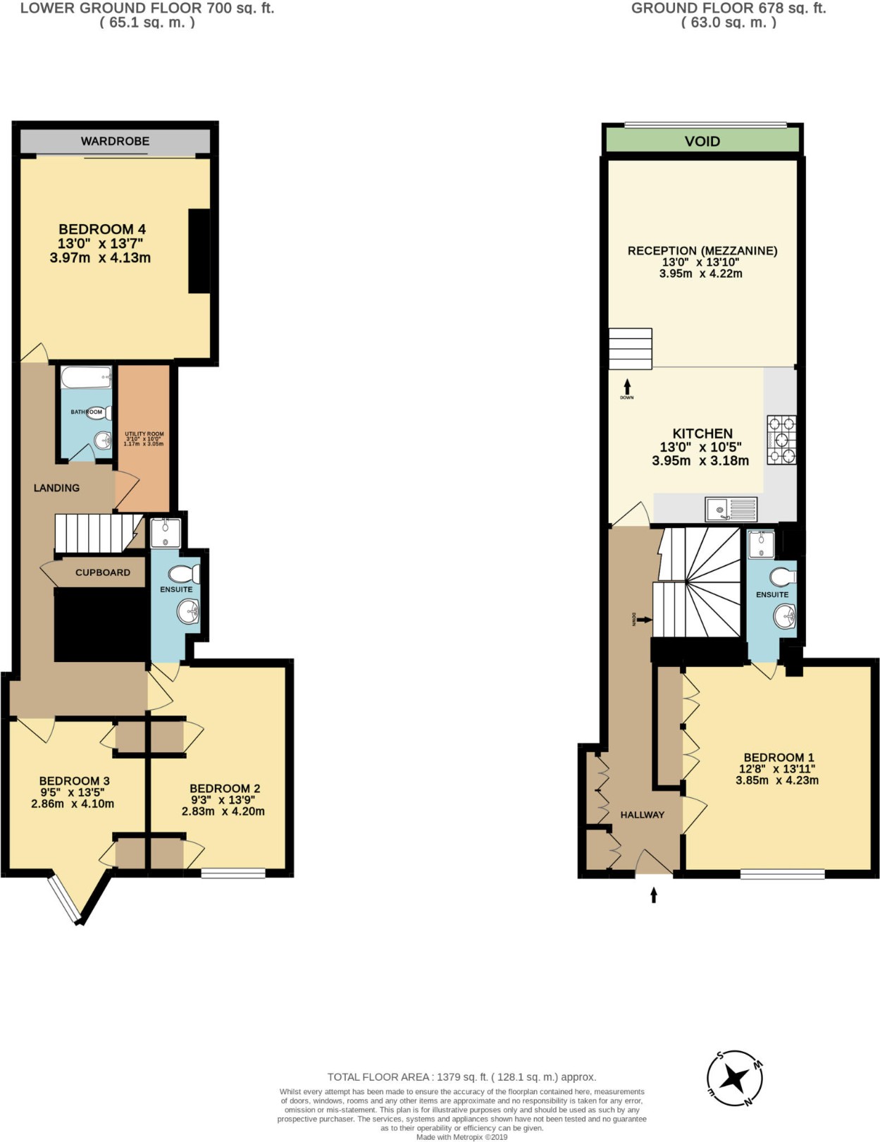Flat 6,46, Renfrew Road, London floorplan