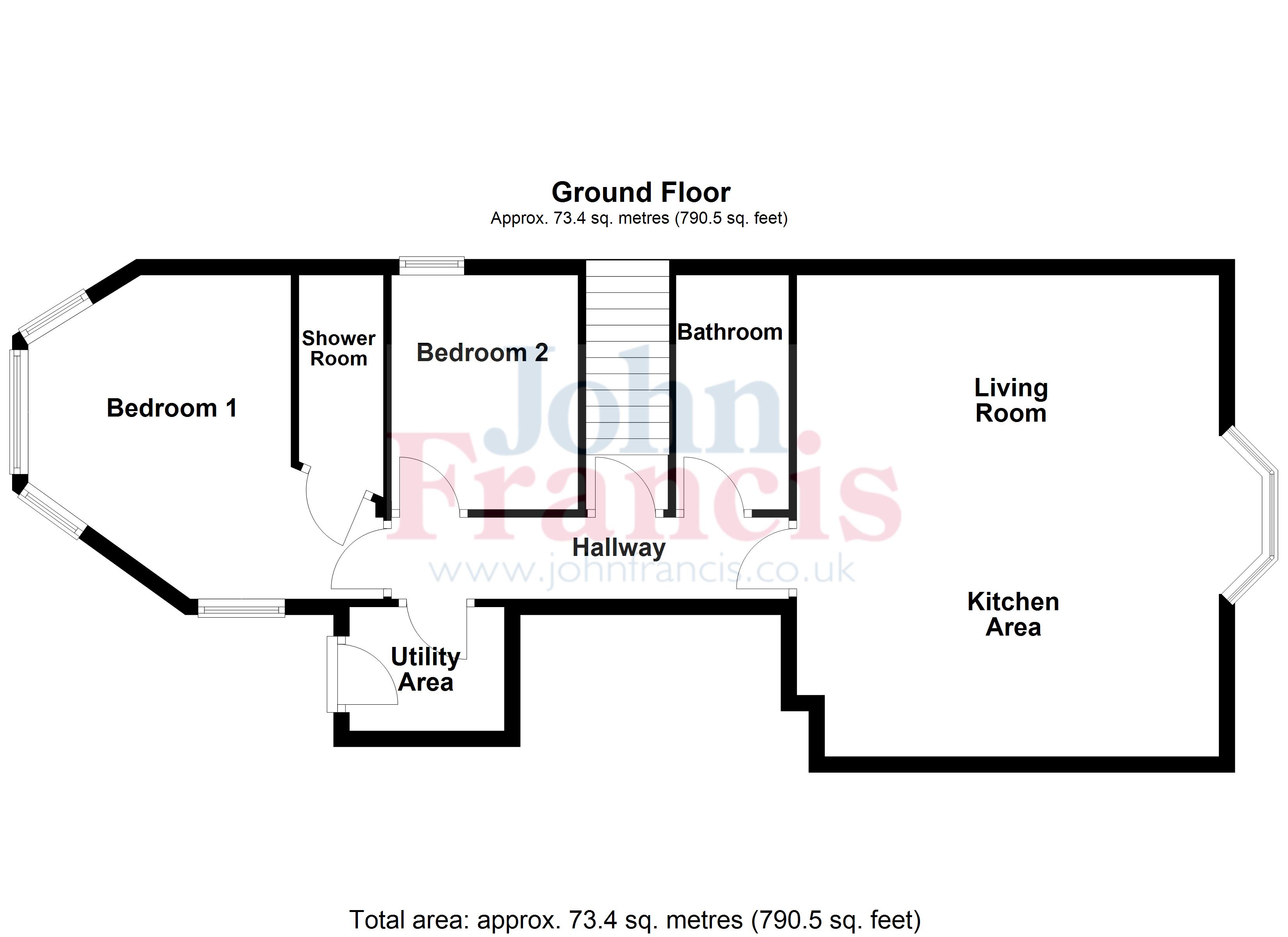 Basement Flat, 88, Main Street, Pembrokeshire floorplan