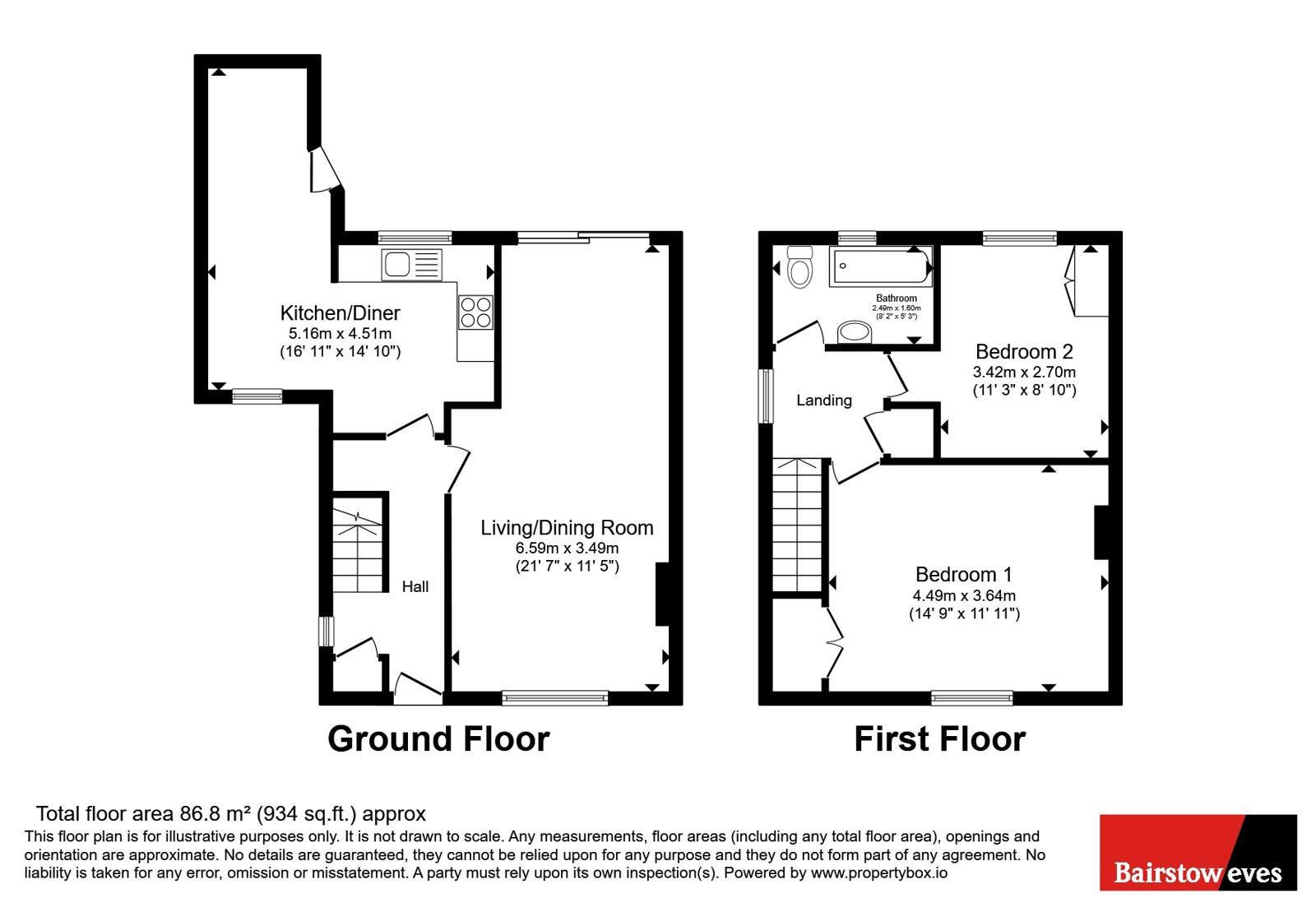 68, Cockshut Hill, West Midlands floorplan