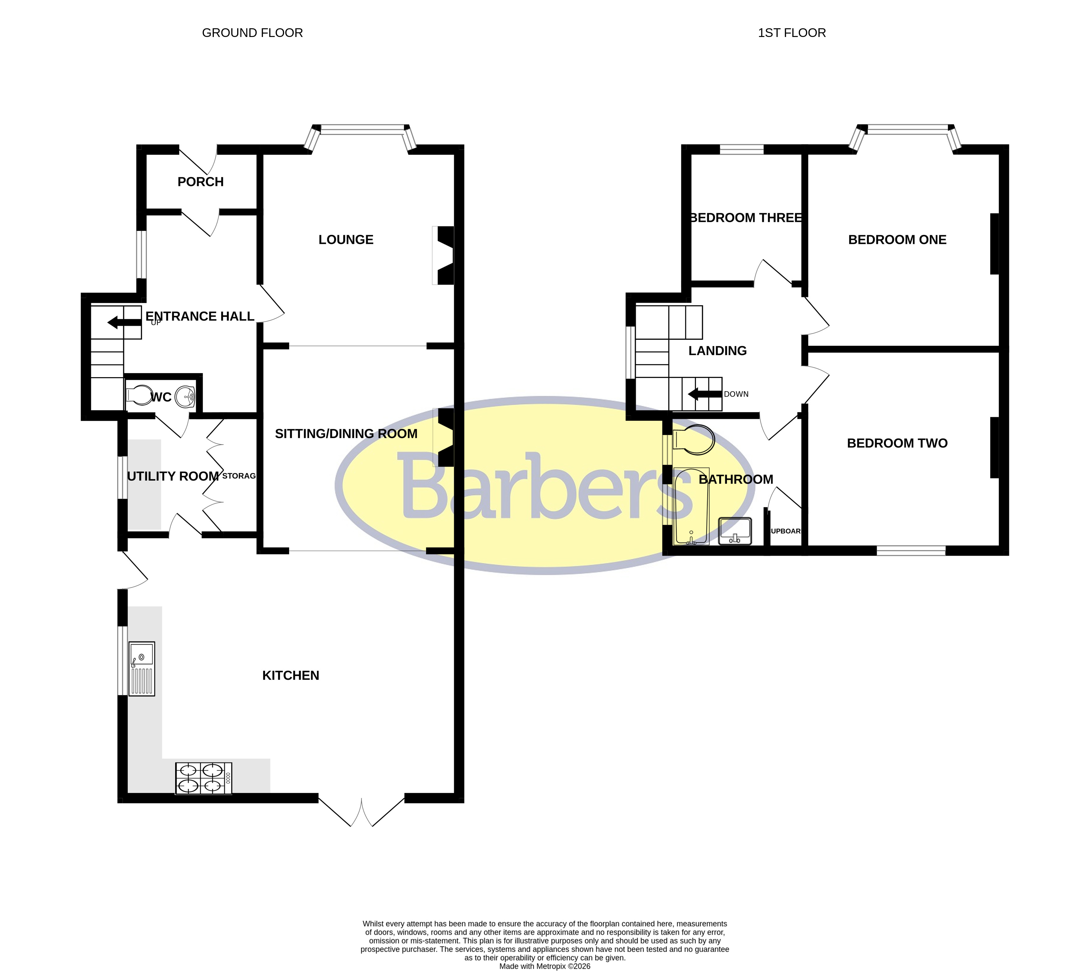 Sherbourne, Chester Road, Malpas floorplan