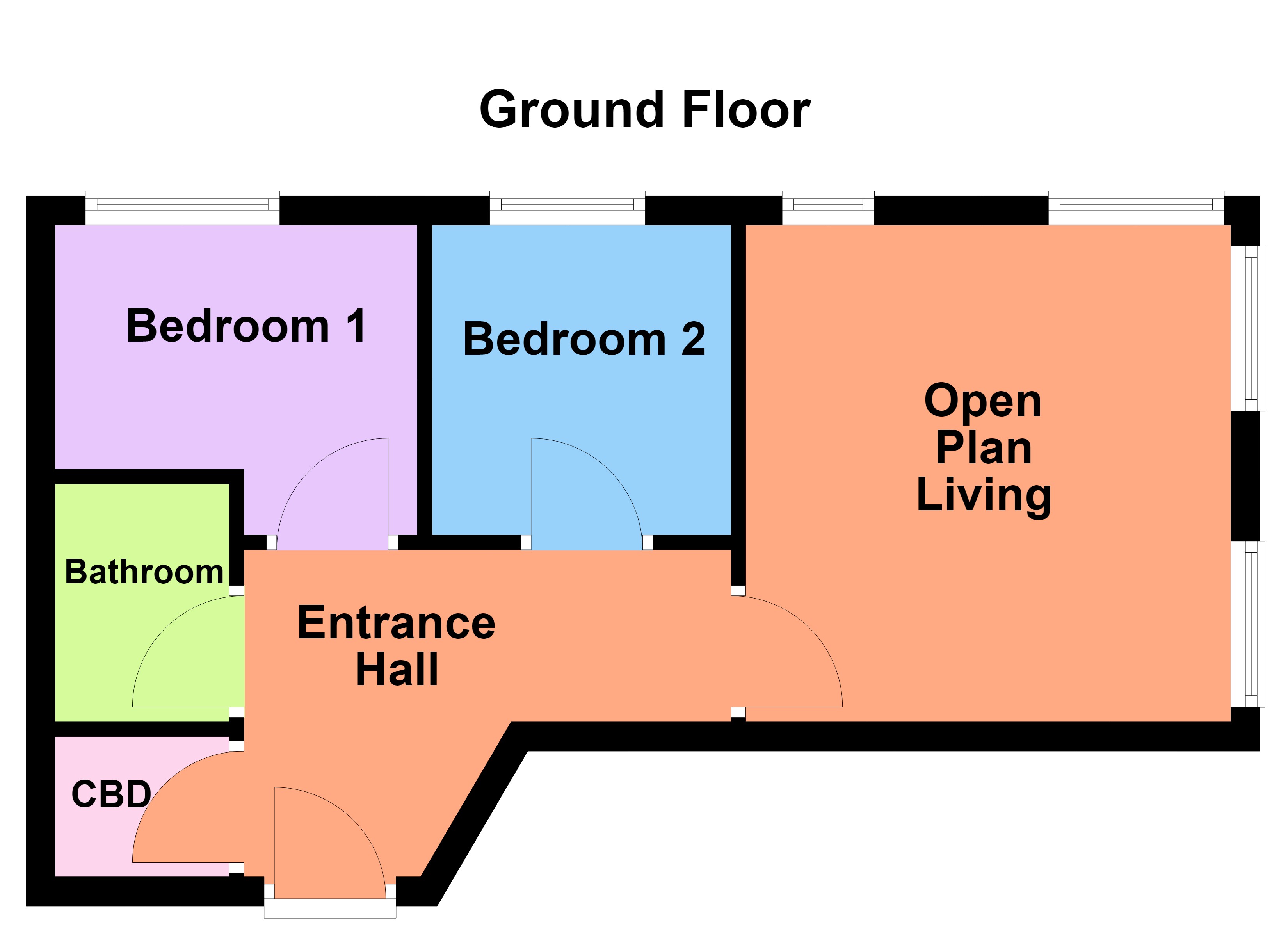 8, Goodison Walk, Doncaster floorplan