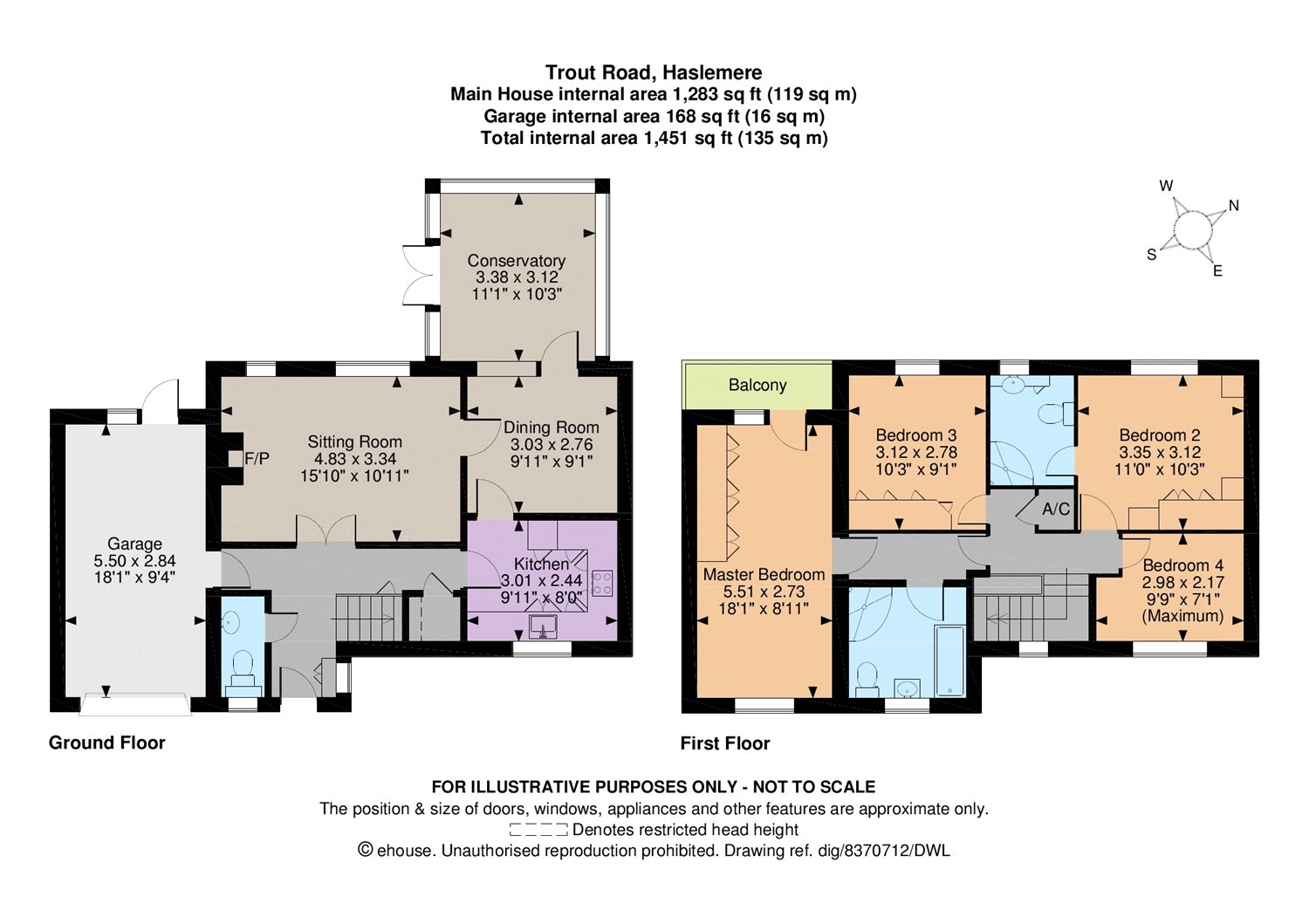 4 Bedrooms Detached house for sale in Trout Road, Haslemere, Surrey GU27