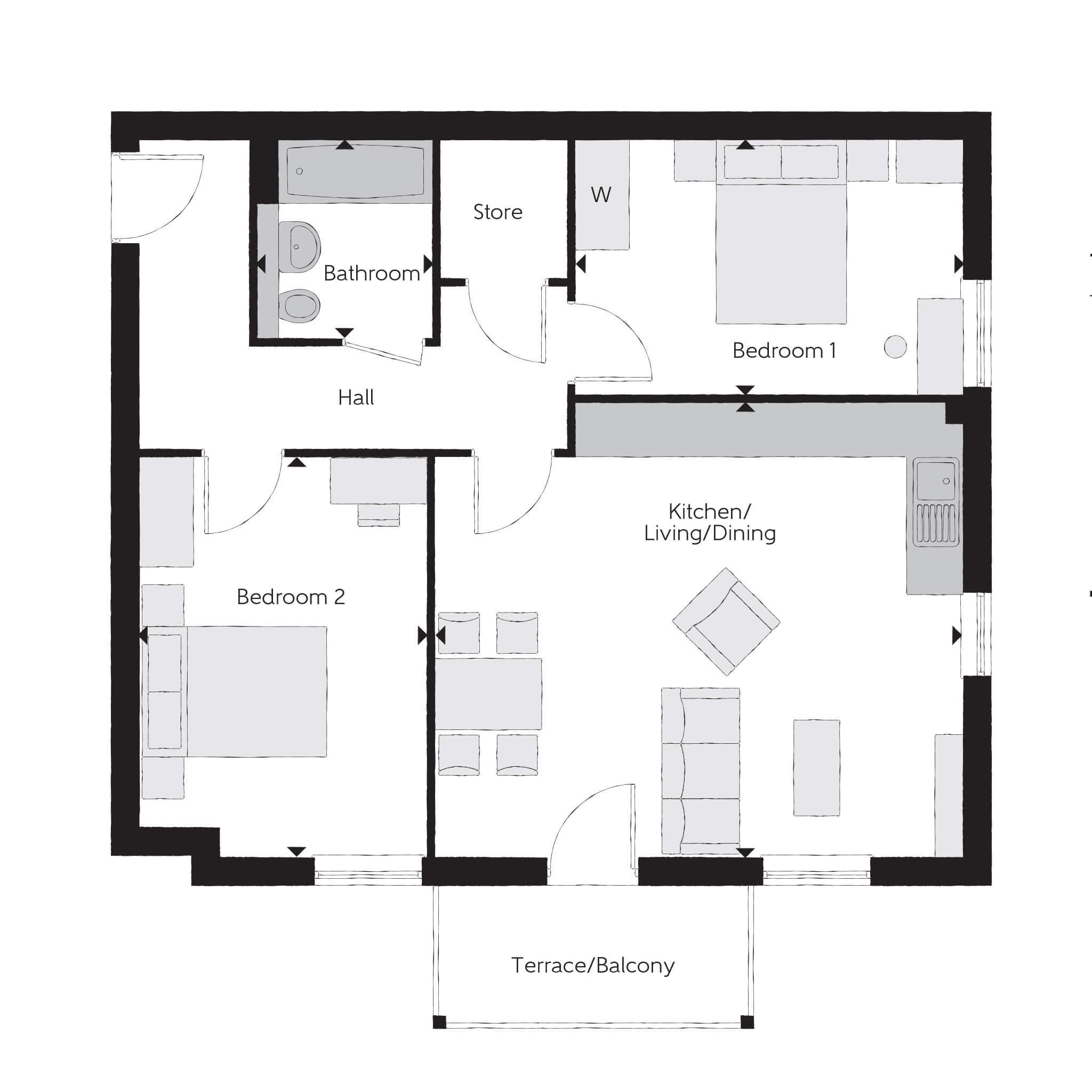 30, Trumps Green Road, Virginia Water floorplan