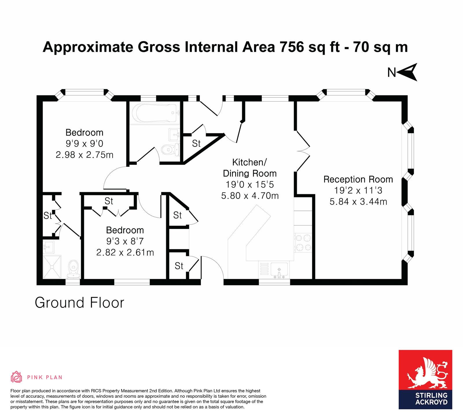 4, Nightingale Rise, Addlestone floorplan