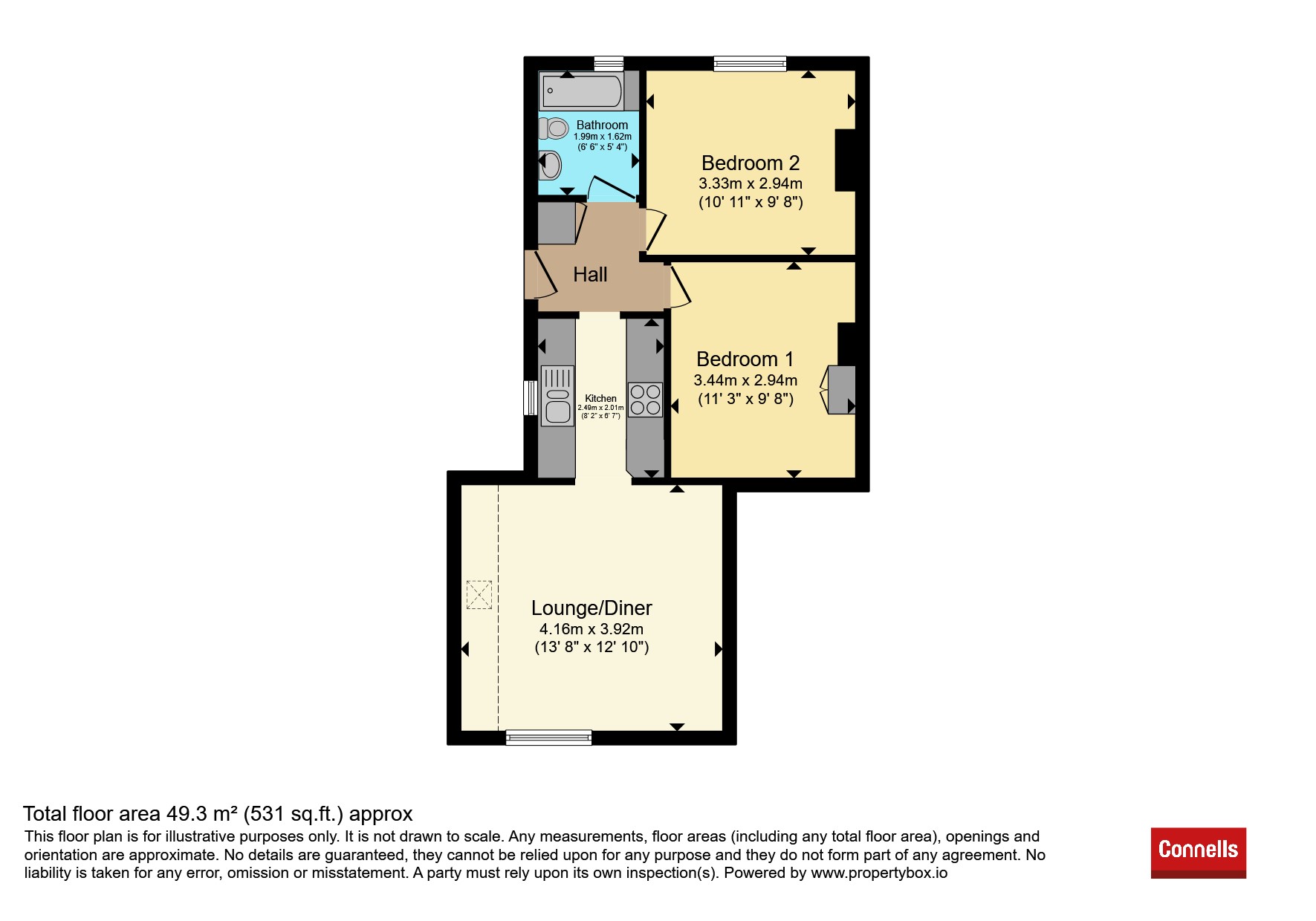 24b, Bentley Road, Ashford floorplan