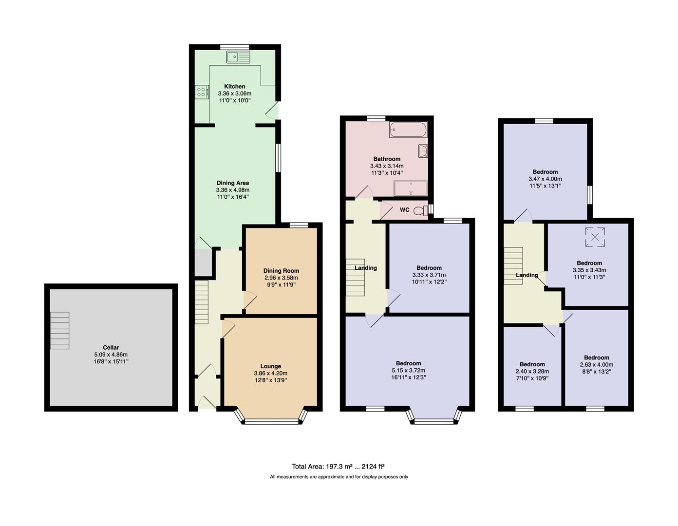 55, Chatsworth Road, Morecambe floorplan
