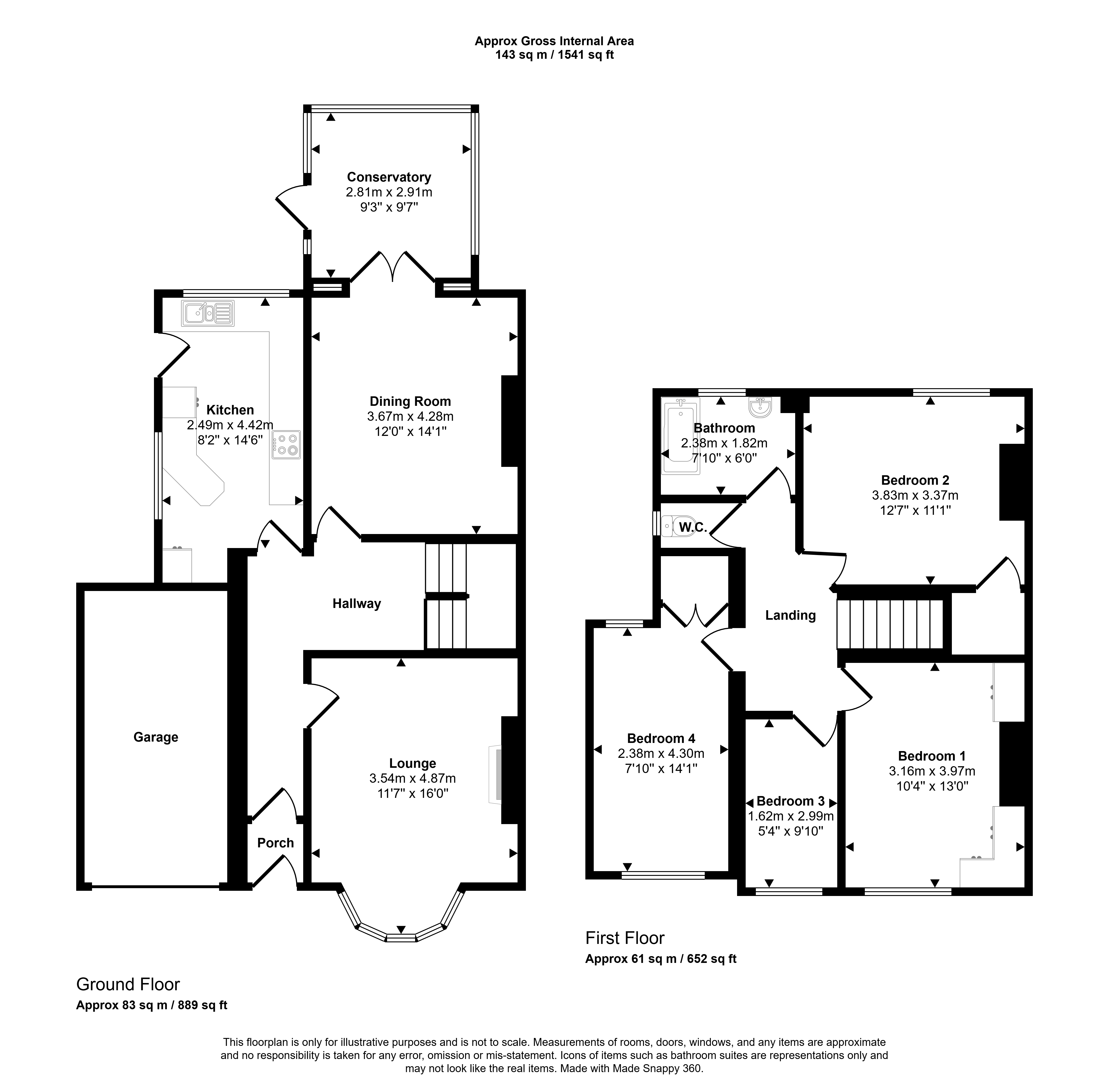 8, Eastfield Avenue, Whitley Bay floorplan