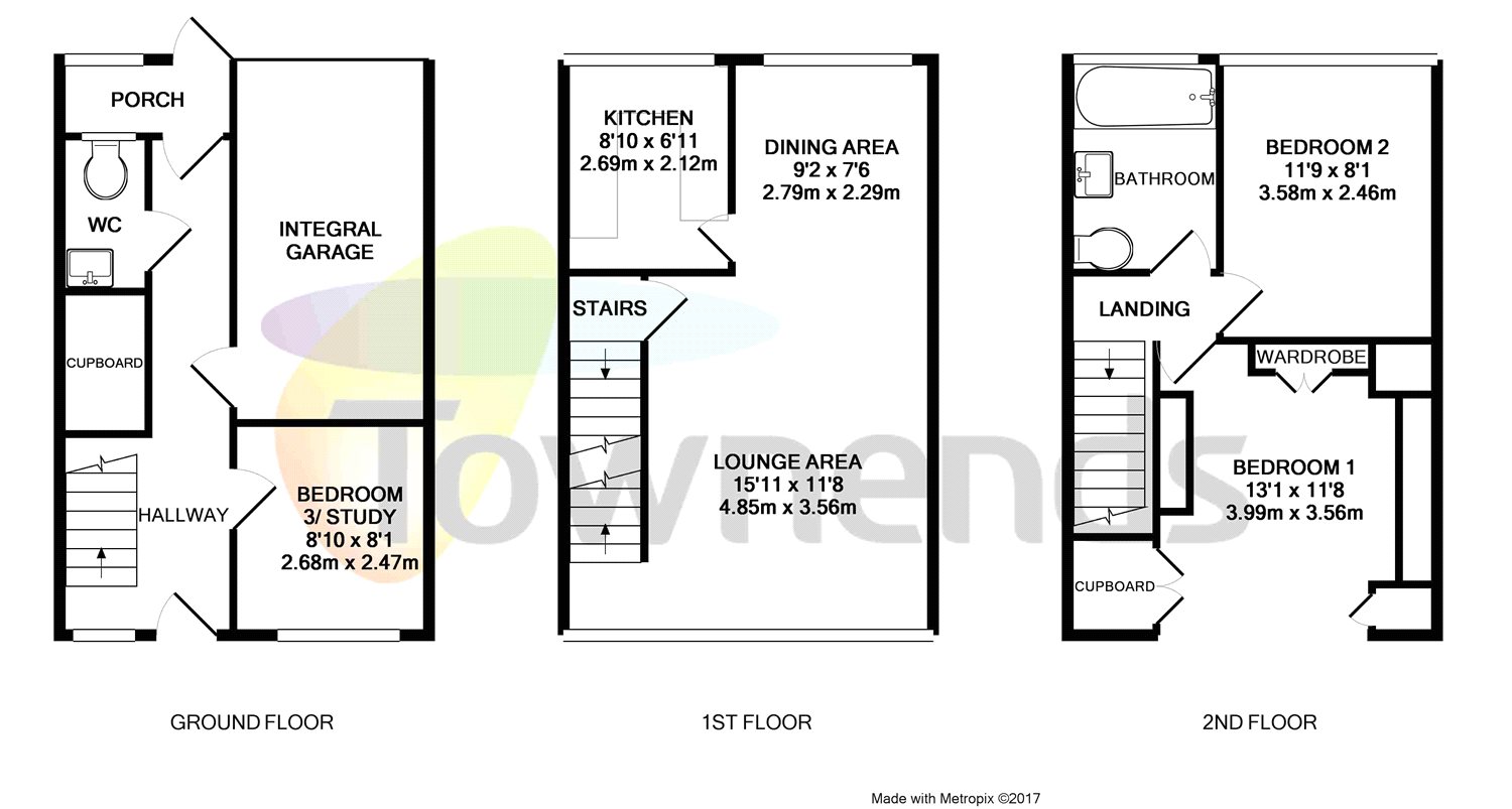 4 Bedrooms Semi-detached house to rent in Robins Court, Coombe Road, Croydon CR0