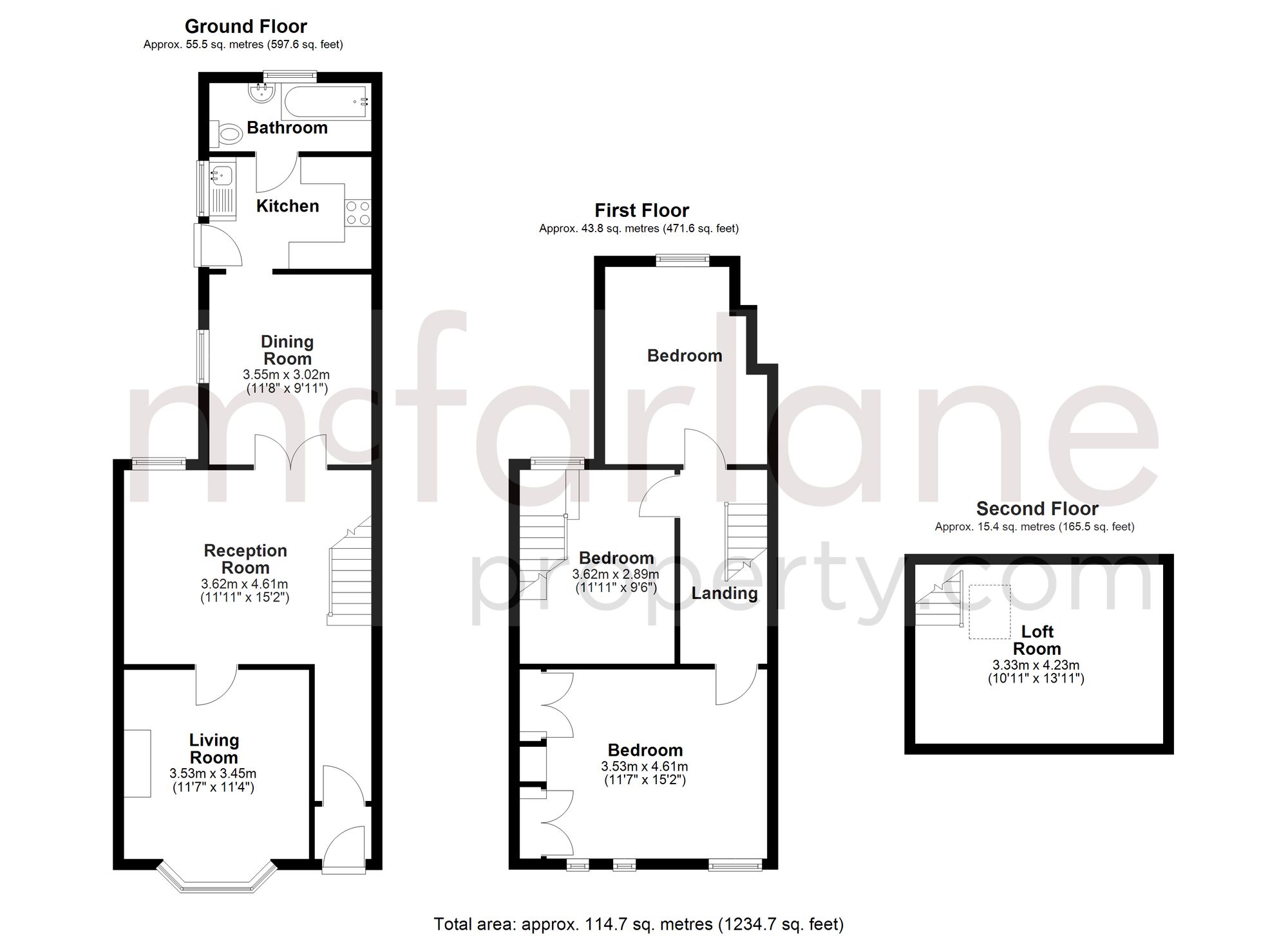42 Curtis Street, Swindon floorplan