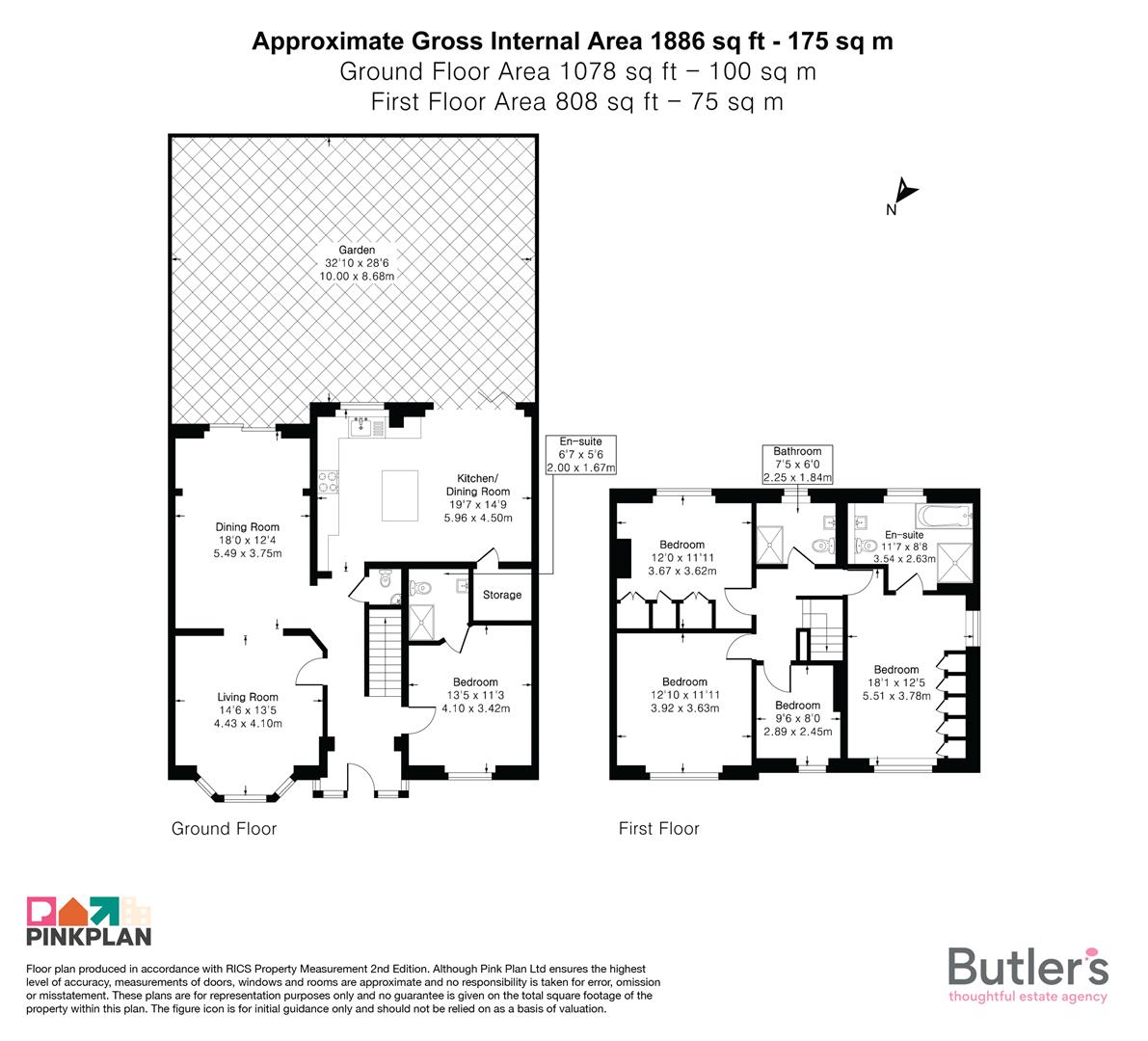 1, Broadmead Avenue,, Worcester Park floorplan
