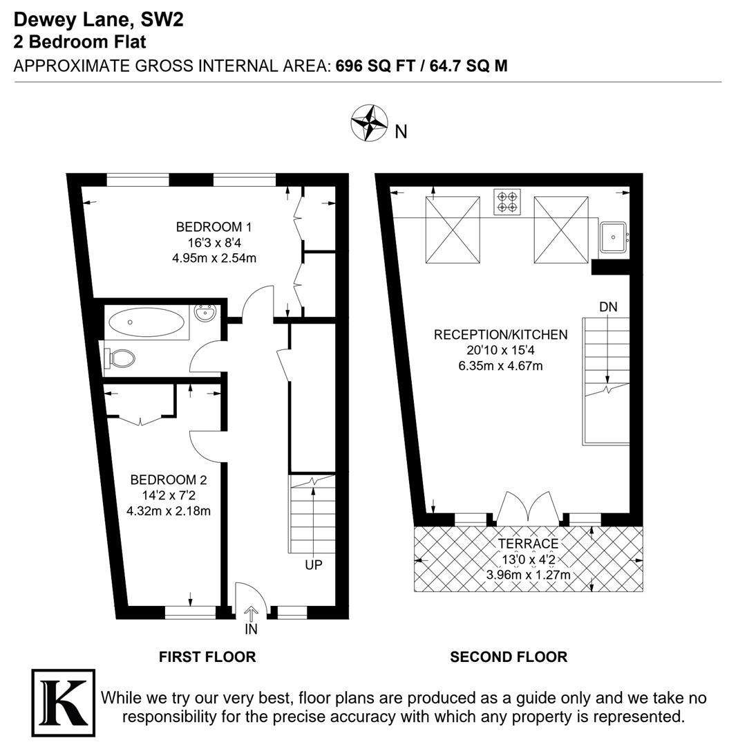 14, Dewey Lane, London floorplan