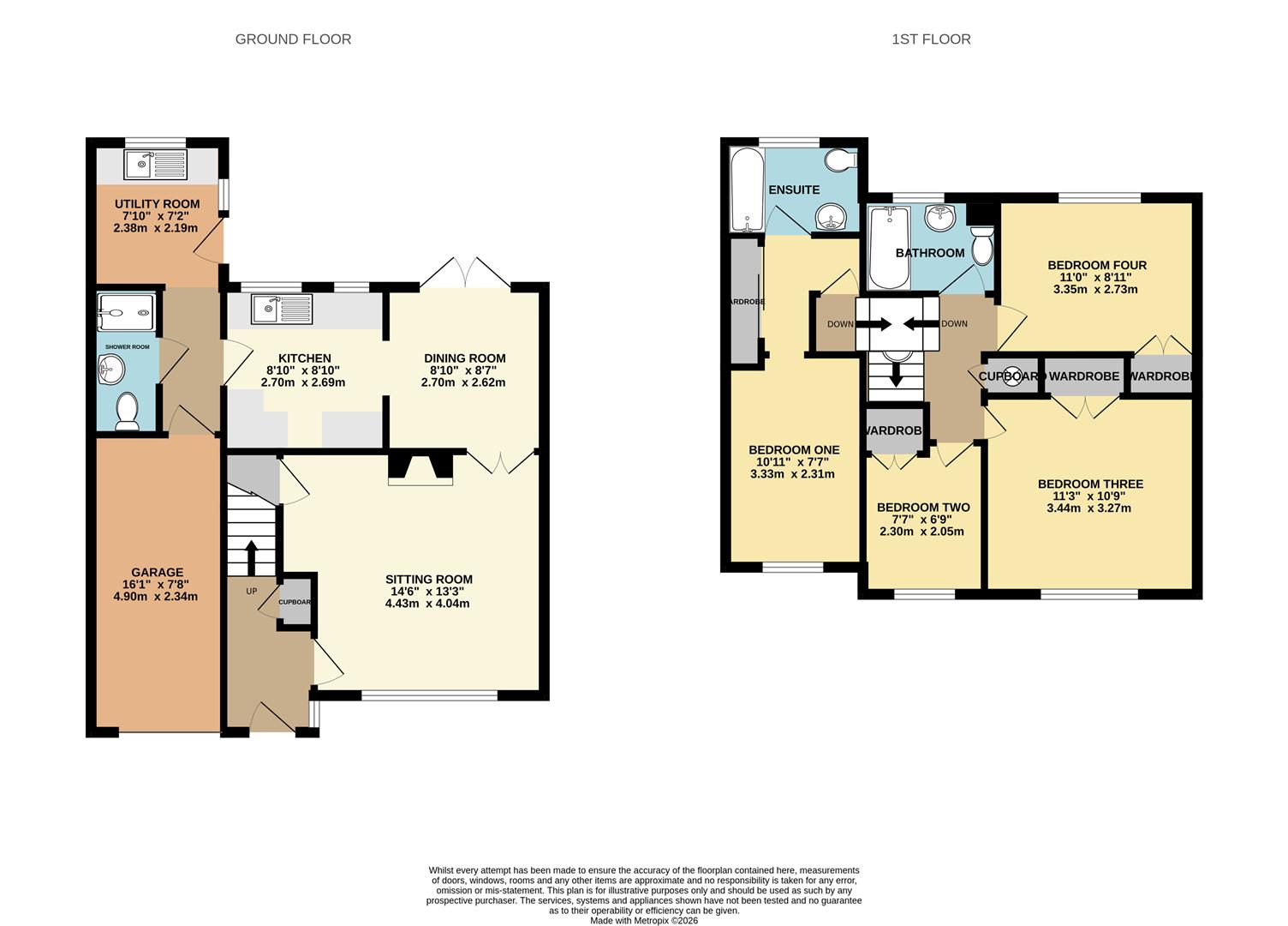 32, Streatfield Road, Uckfield floorplan
