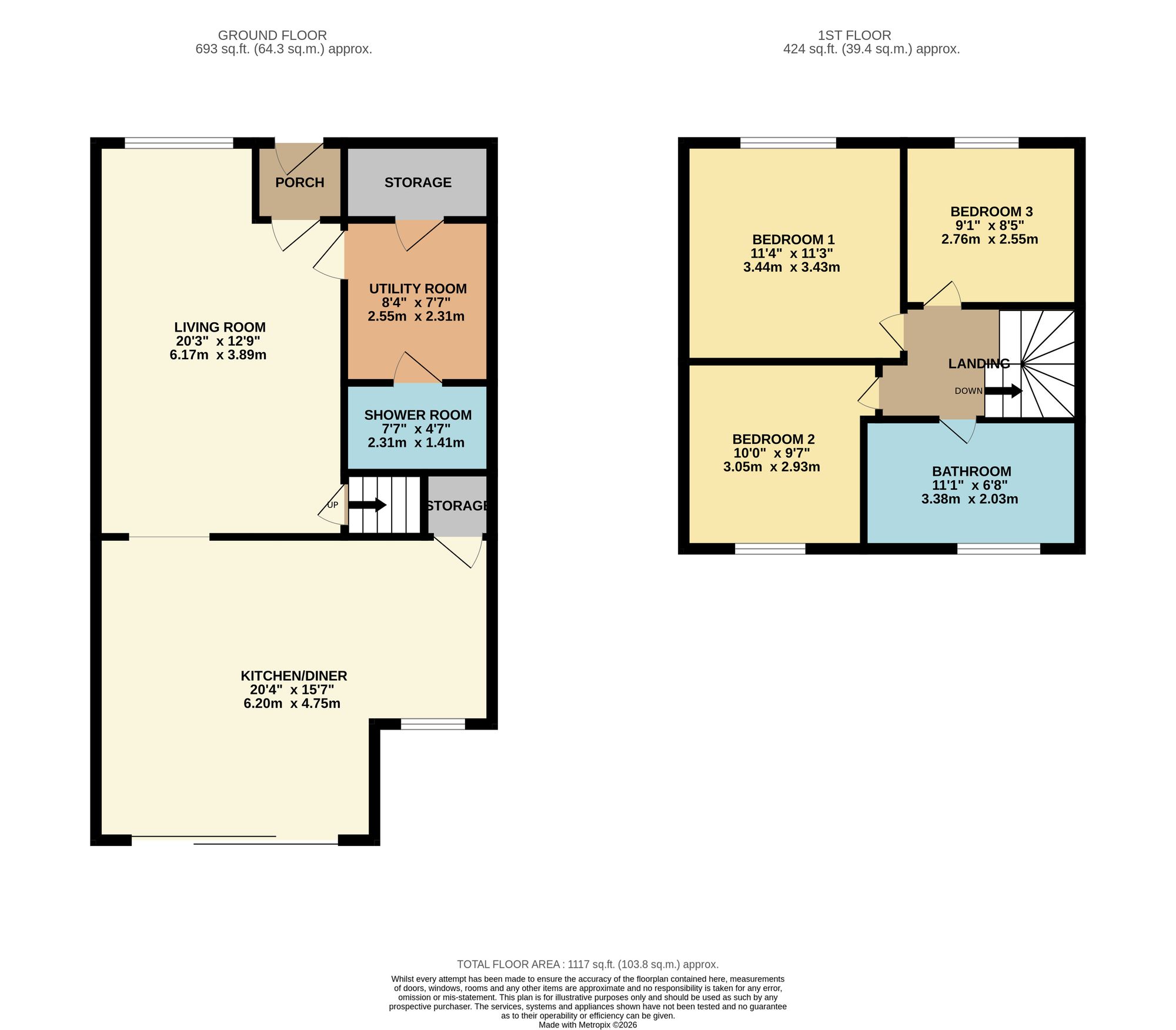 3 Dalby Avenue, Manchester floorplan