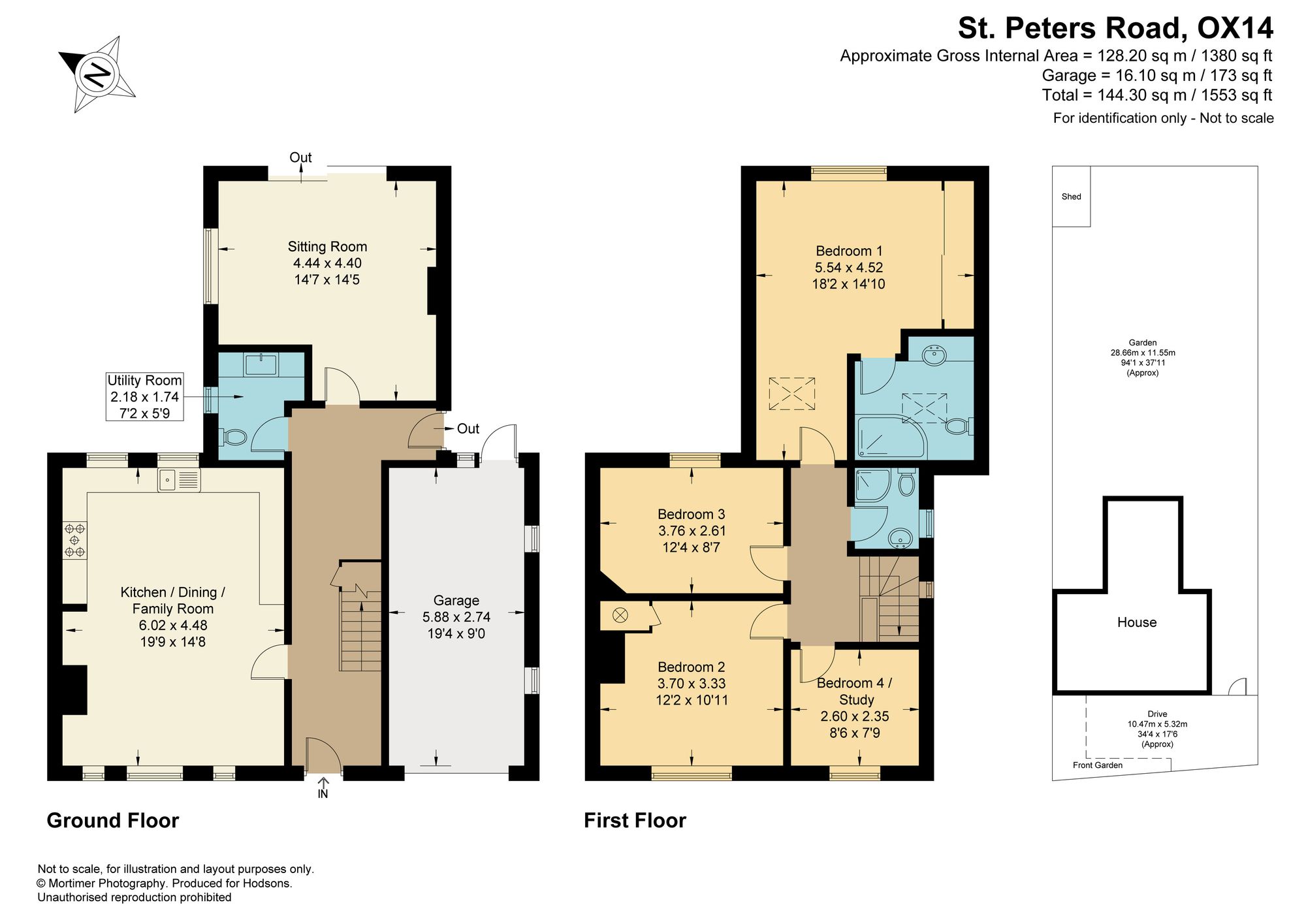 2 St. Peters Road, Abingdon floorplan